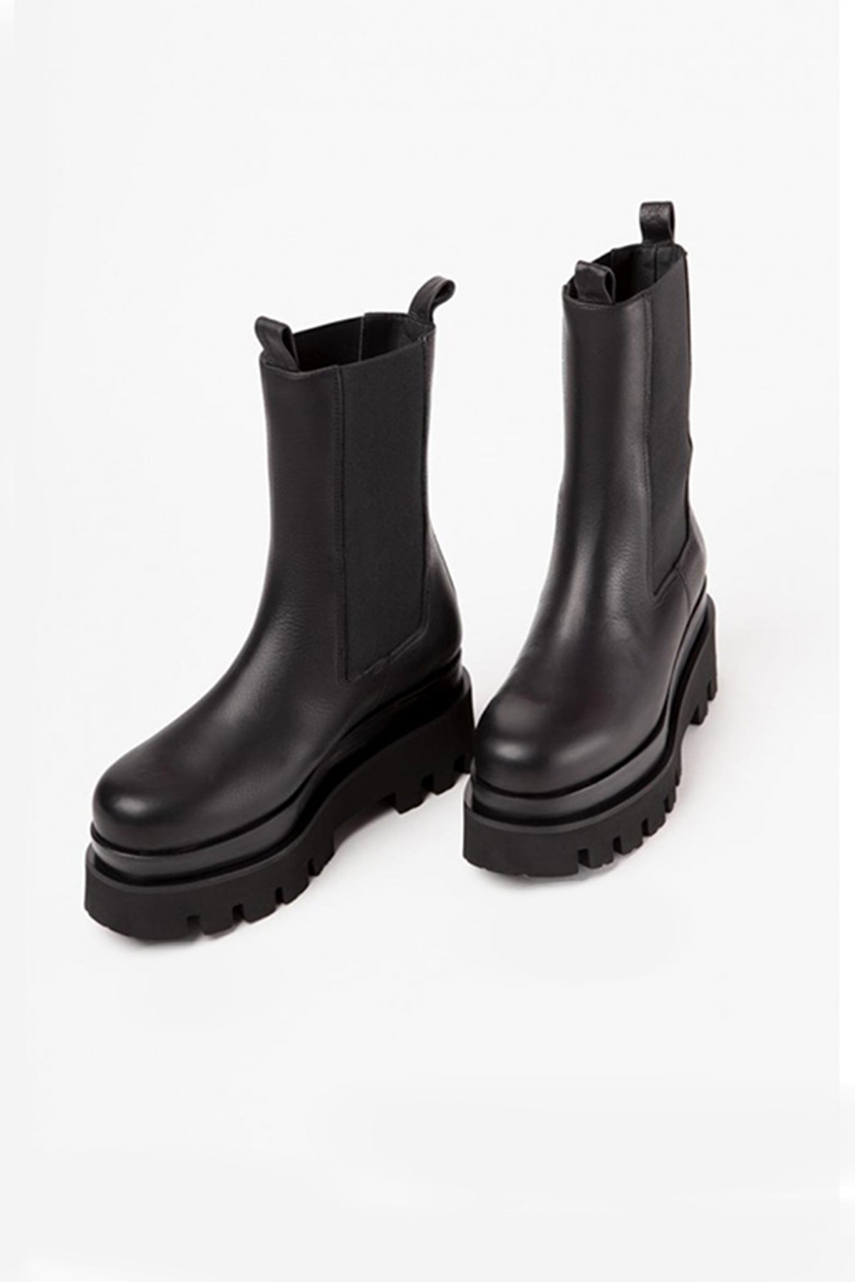 Paloma Barcelo Akeita Lastikli Deri Bot-Libas Trendy Fashion Store