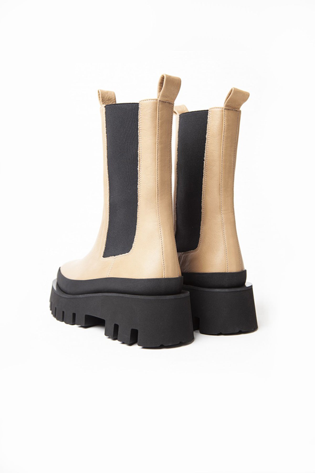 Paloma Barcelo Catrine Lastikli Küt Burun Deri Bot-Libas Trendy Fashion Store