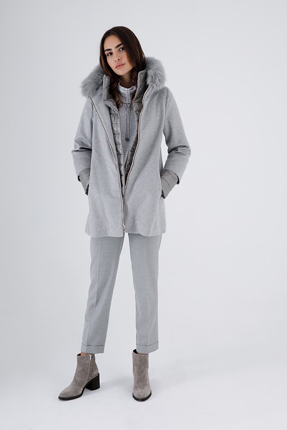 Herno Kaşmir Manto-Libas Trendy Fashion Store