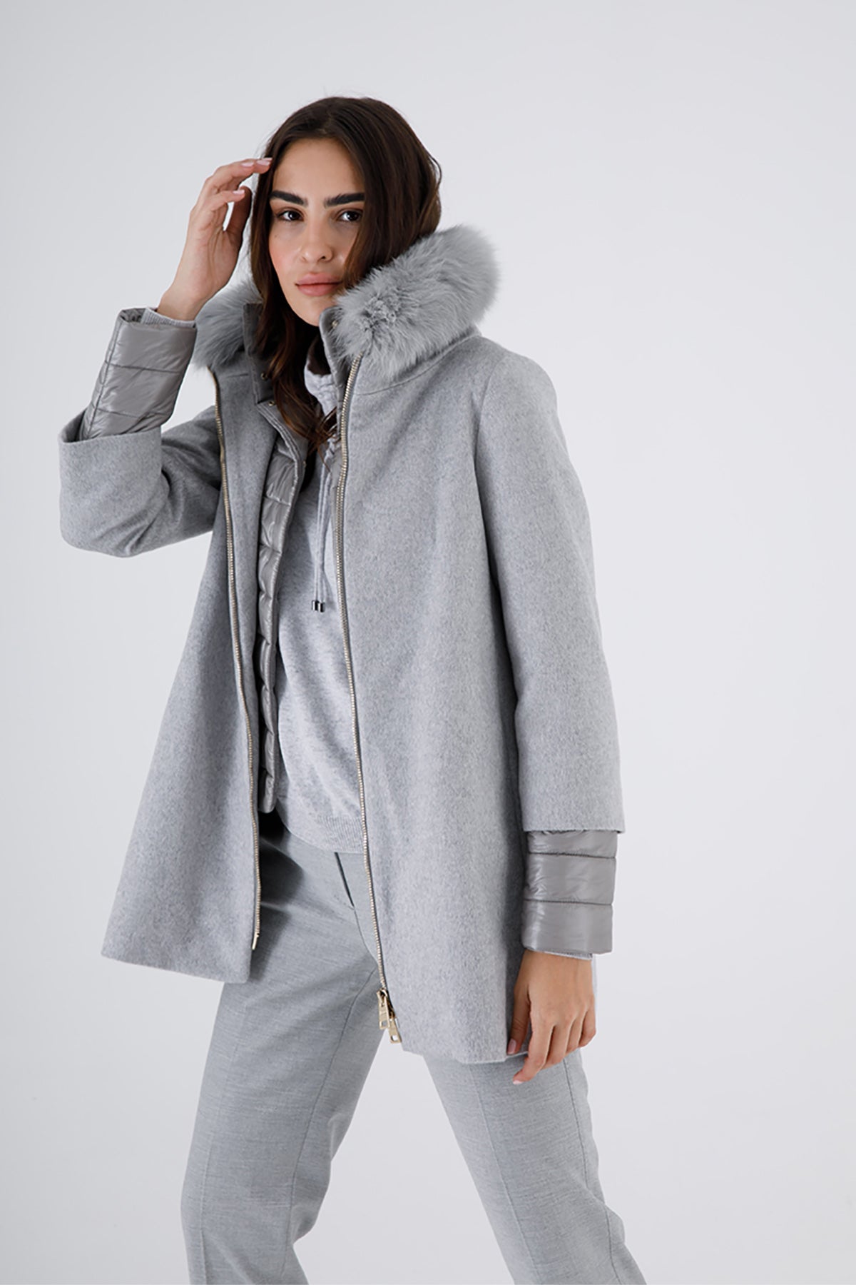 Herno Kaşmir Manto-Libas Trendy Fashion Store