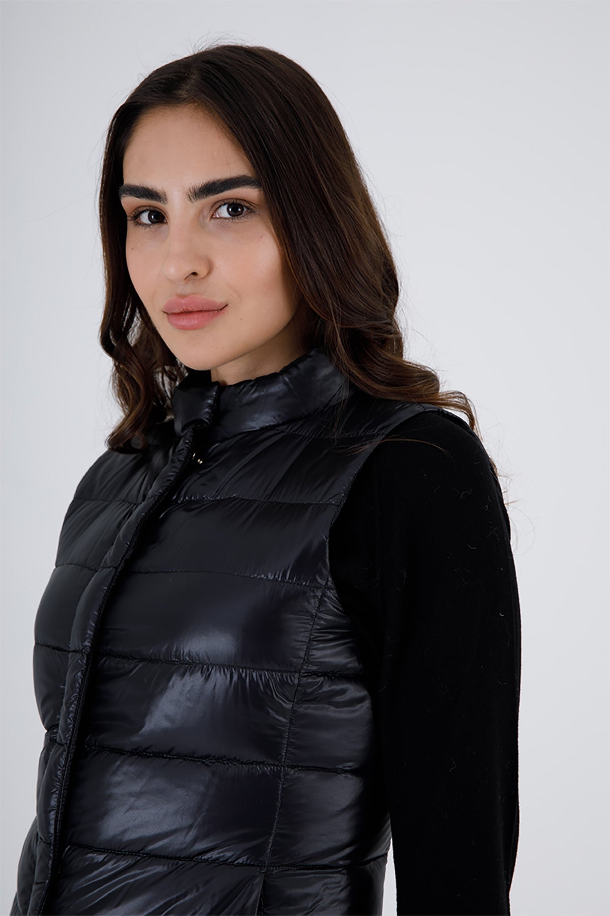 Herno Guilia Puffer Slim Fit Yelek-Libas Trendy Fashion Store