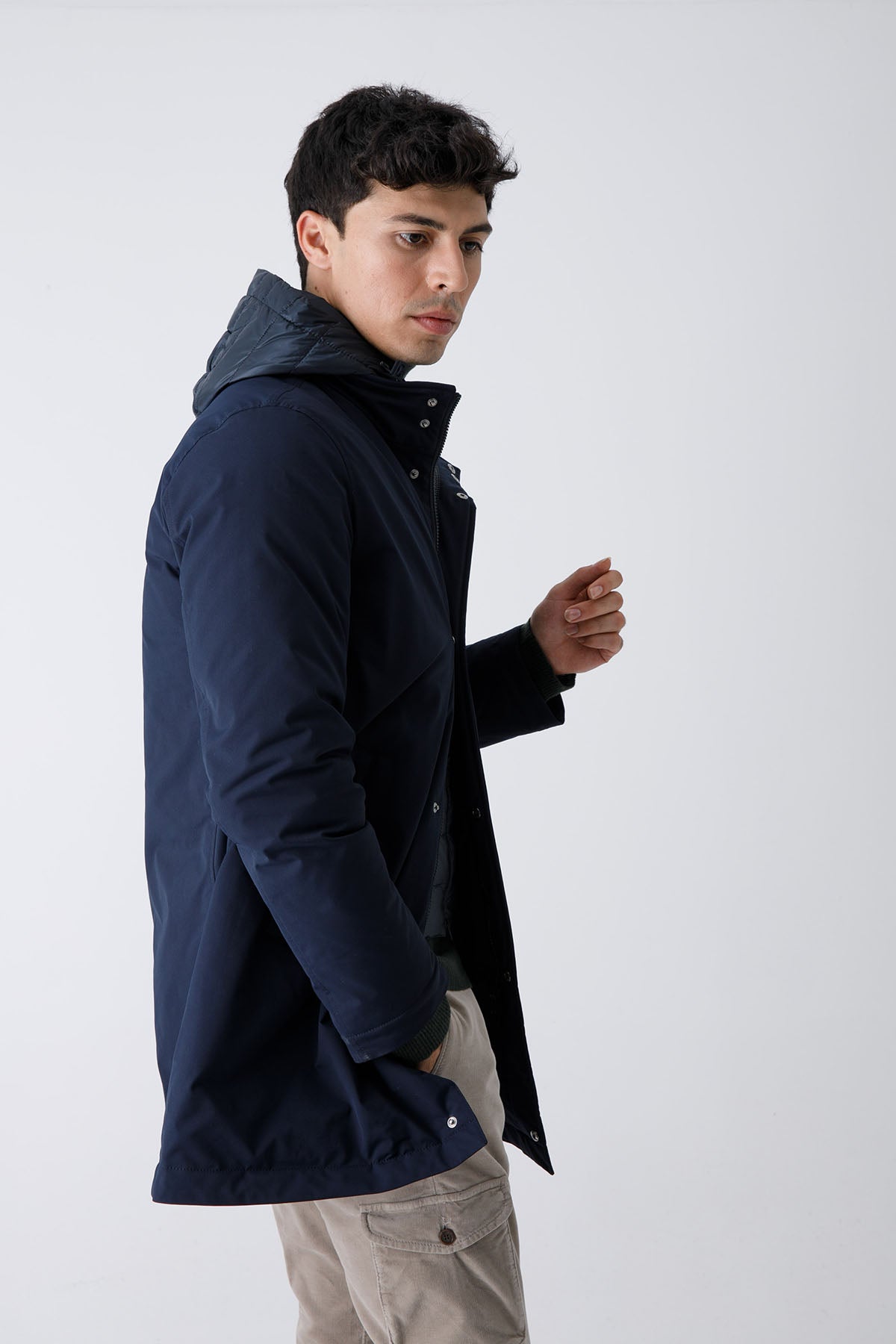 Herno Demonte İç Yelekli Kaban-Libas Trendy Fashion Store