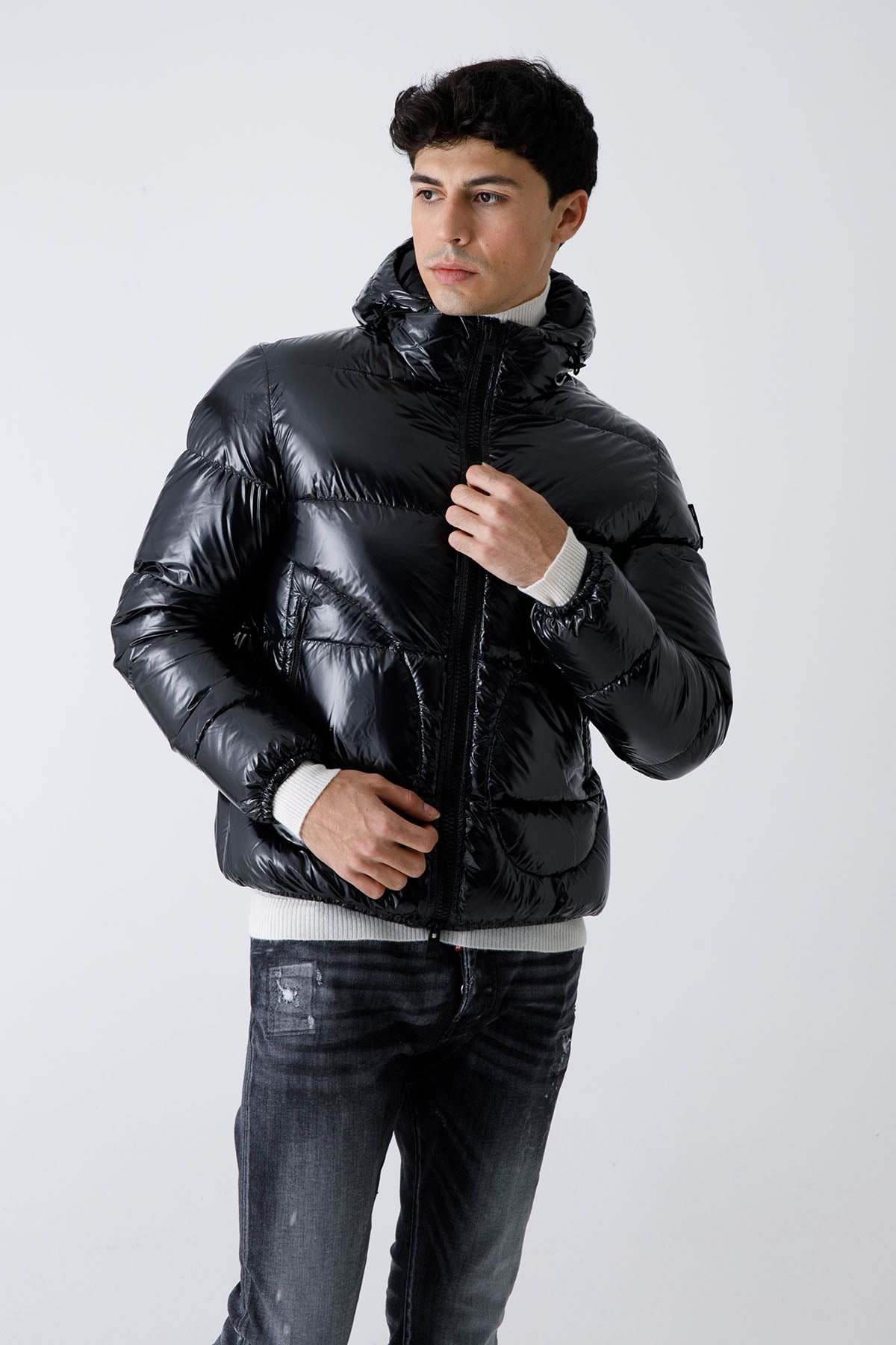 Herno Kapüşonlu Puffer Mont-Libas Trendy Fashion Store