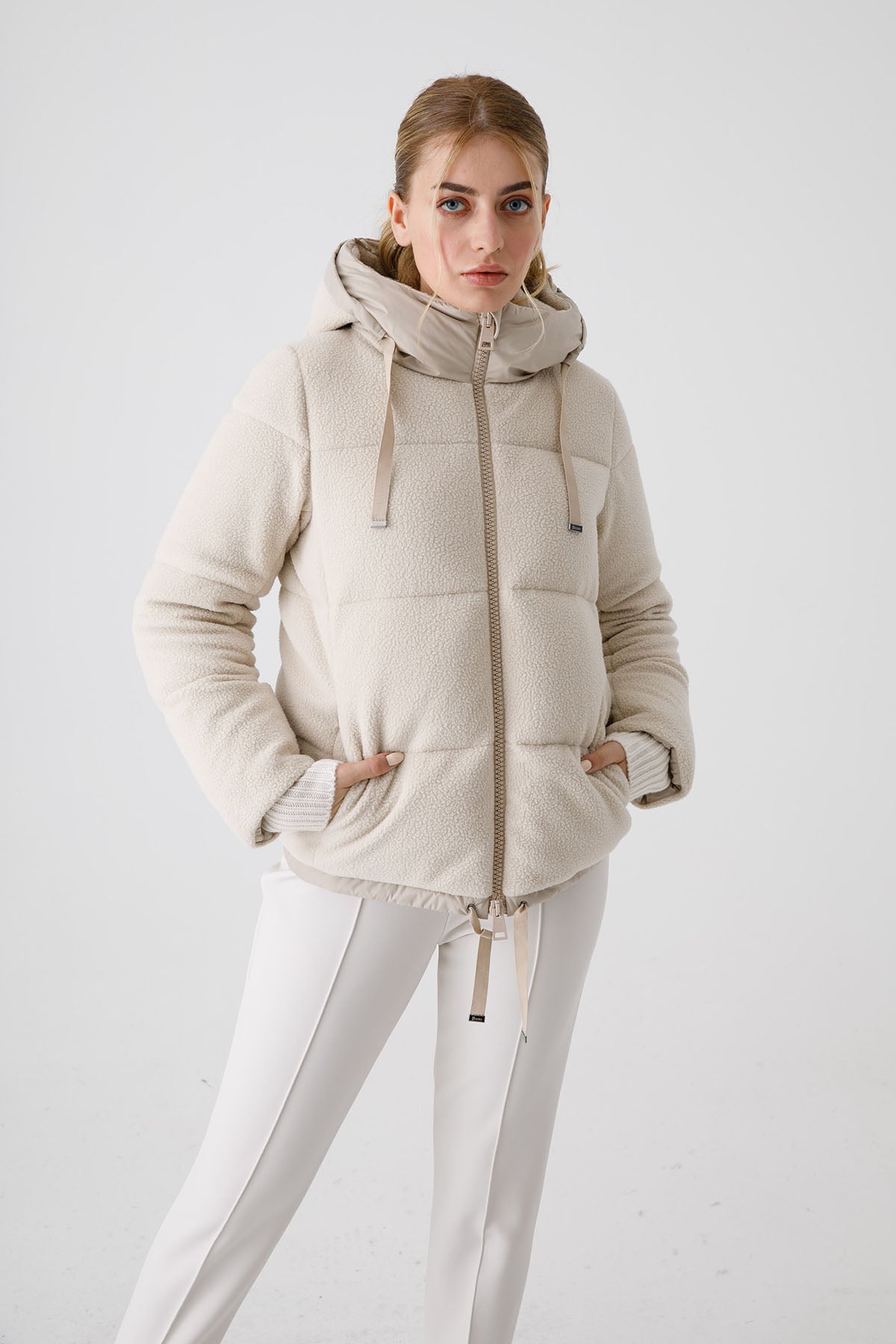 Herno Peluş Puffer Mont-Libas Trendy Fashion Store
