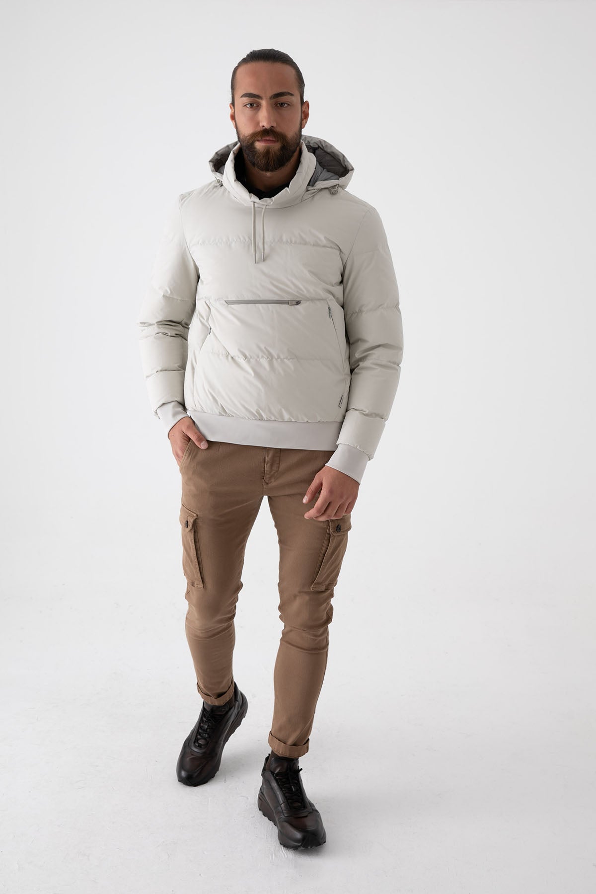 Herno Kanguru Cepli Kapüşonlu Mont-Libas Trendy Fashion Store