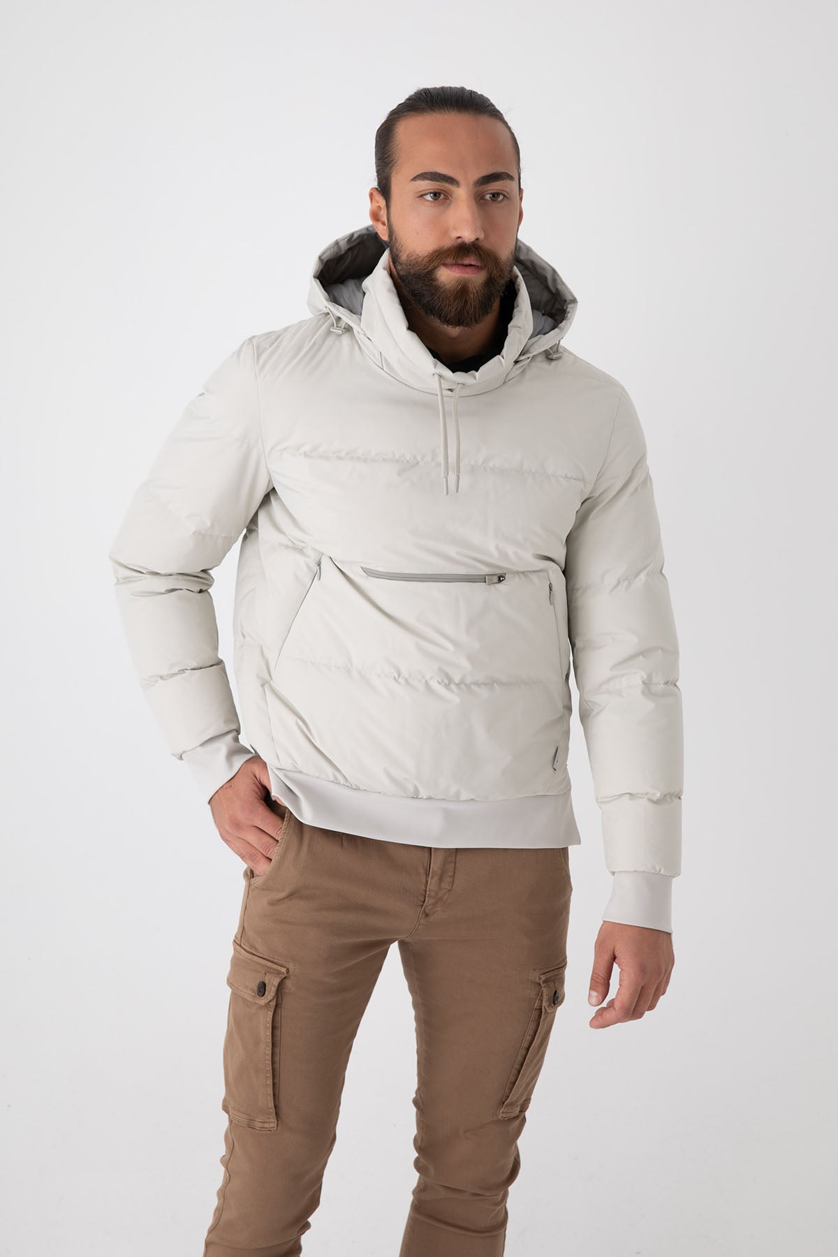 Herno Kanguru Cepli Kapüşonlu Mont-Libas Trendy Fashion Store