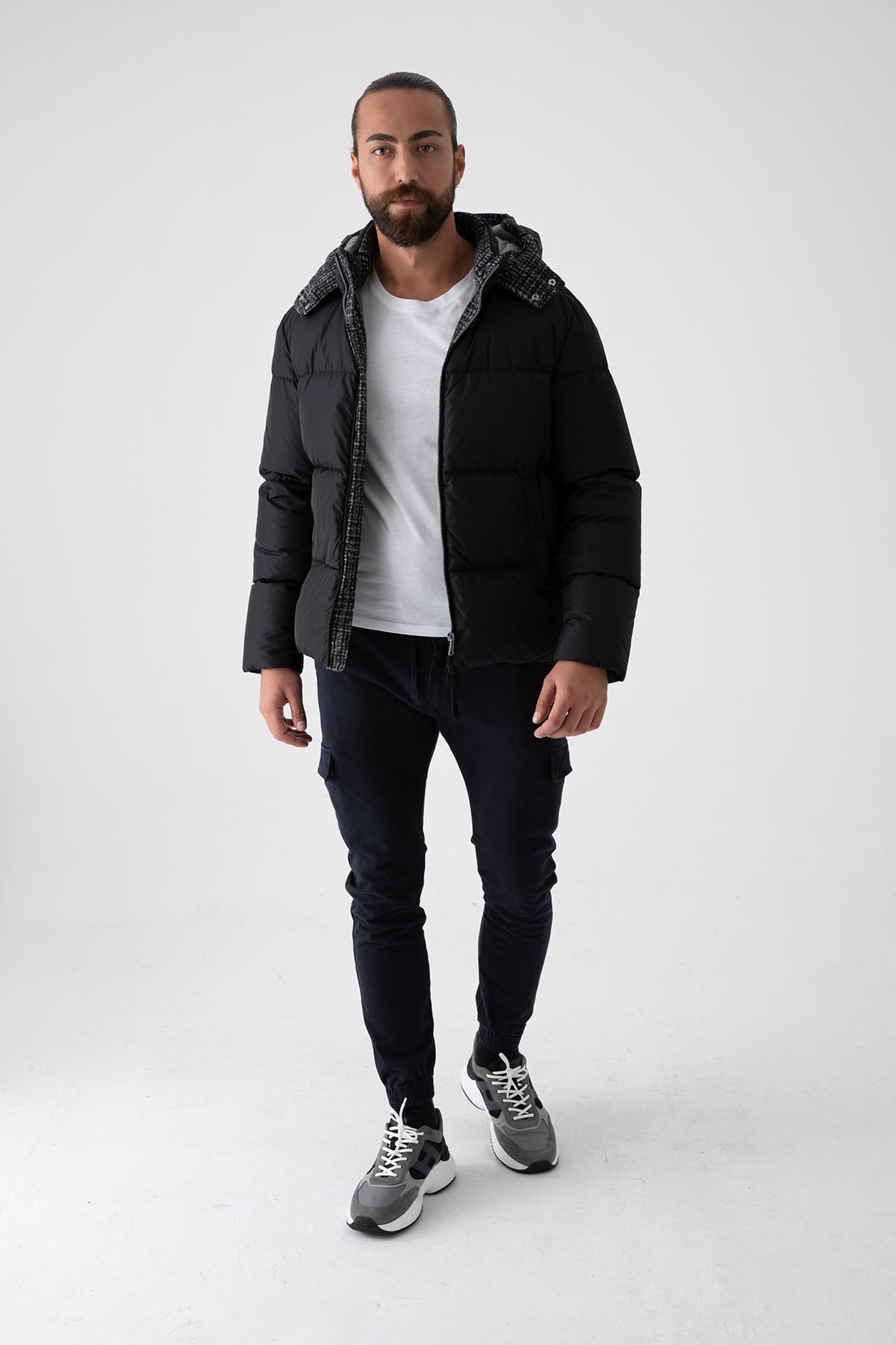 Herno Kapüşonlu Puffer Mont-Libas Trendy Fashion Store