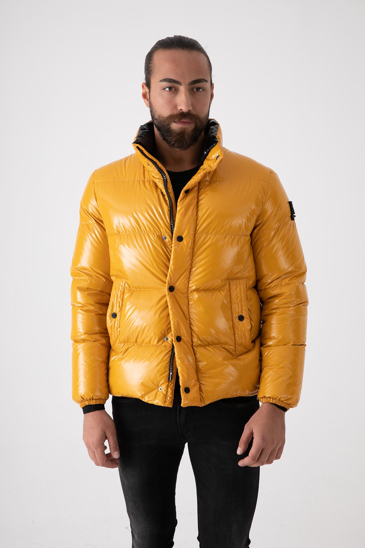 Herno Parlak Puffer Mont-Libas Trendy Fashion Store