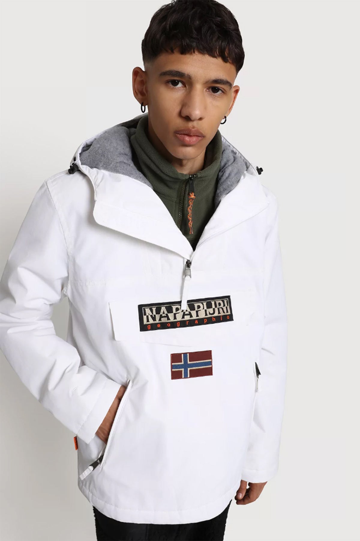 Napapijri Rainforest Kanguru Cepli Ceket Mont-Libas Trendy Fashion Store