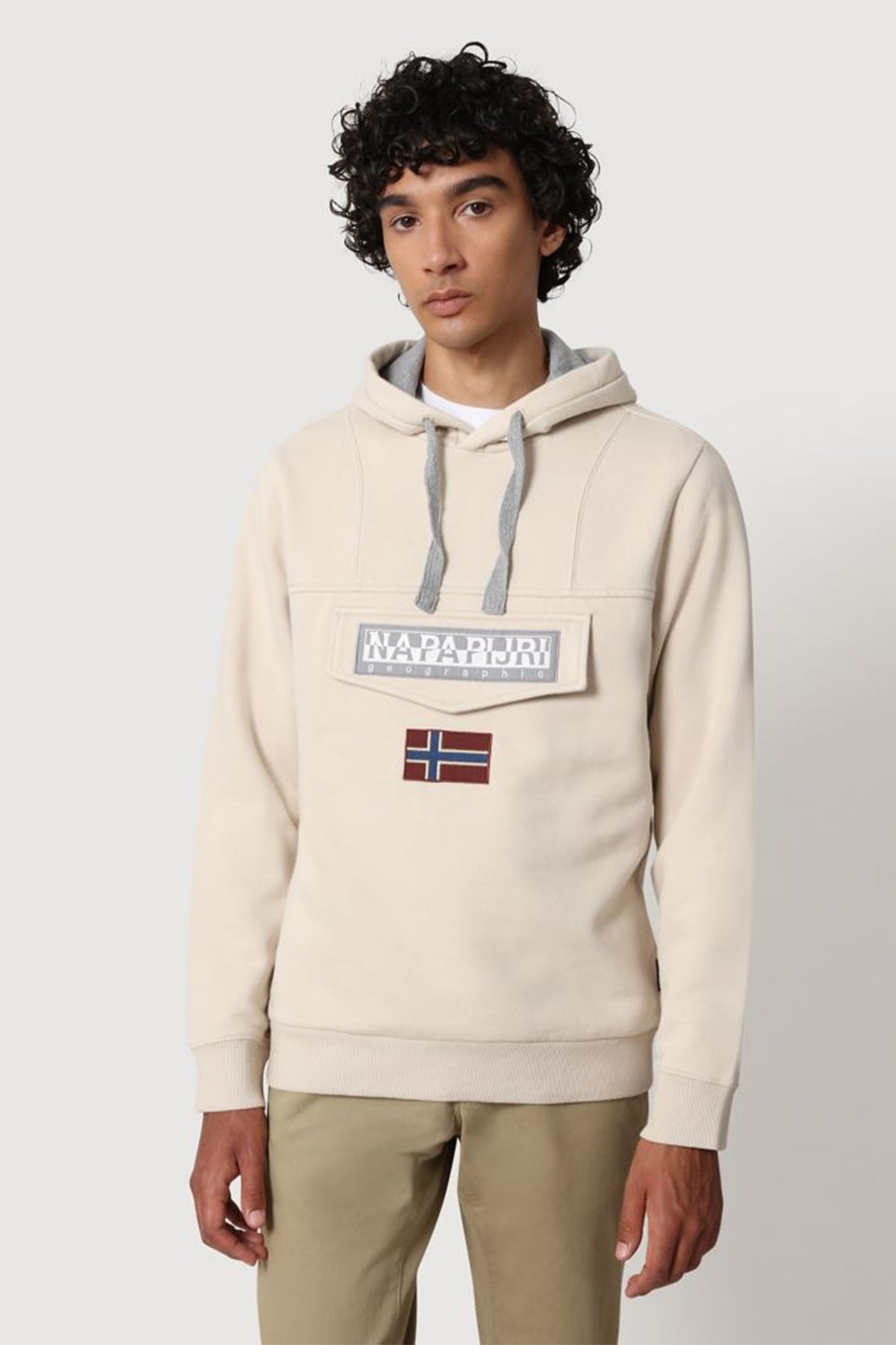 Napapijri Burgee Kapüşonlu Sweatshirt-Libas Trendy Fashion Store