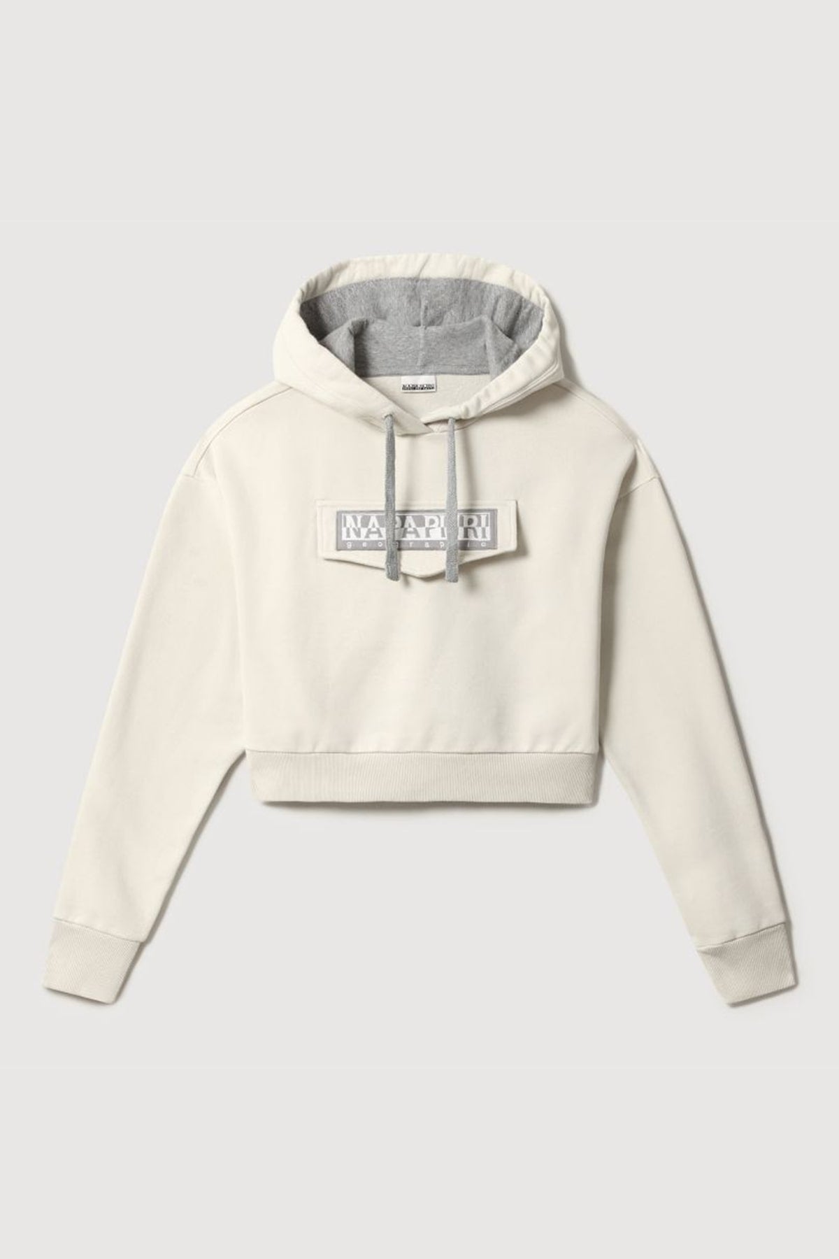 Napapijri Burgee Kapüşonlu Crop Sweatshirt-Libas Trendy Fashion Store