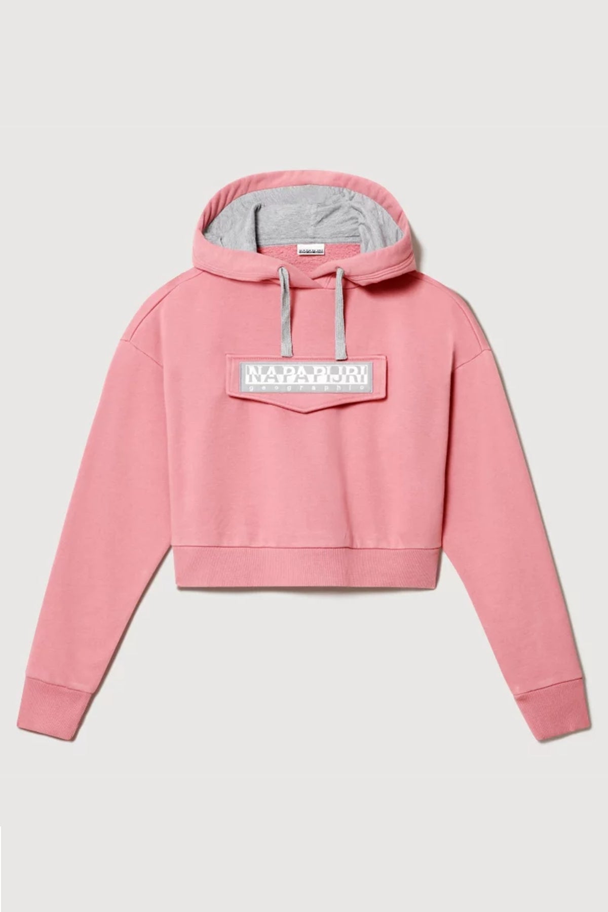 Napapijri Burgee Kapüşonlu Crop Sweatshirt-Libas Trendy Fashion Store