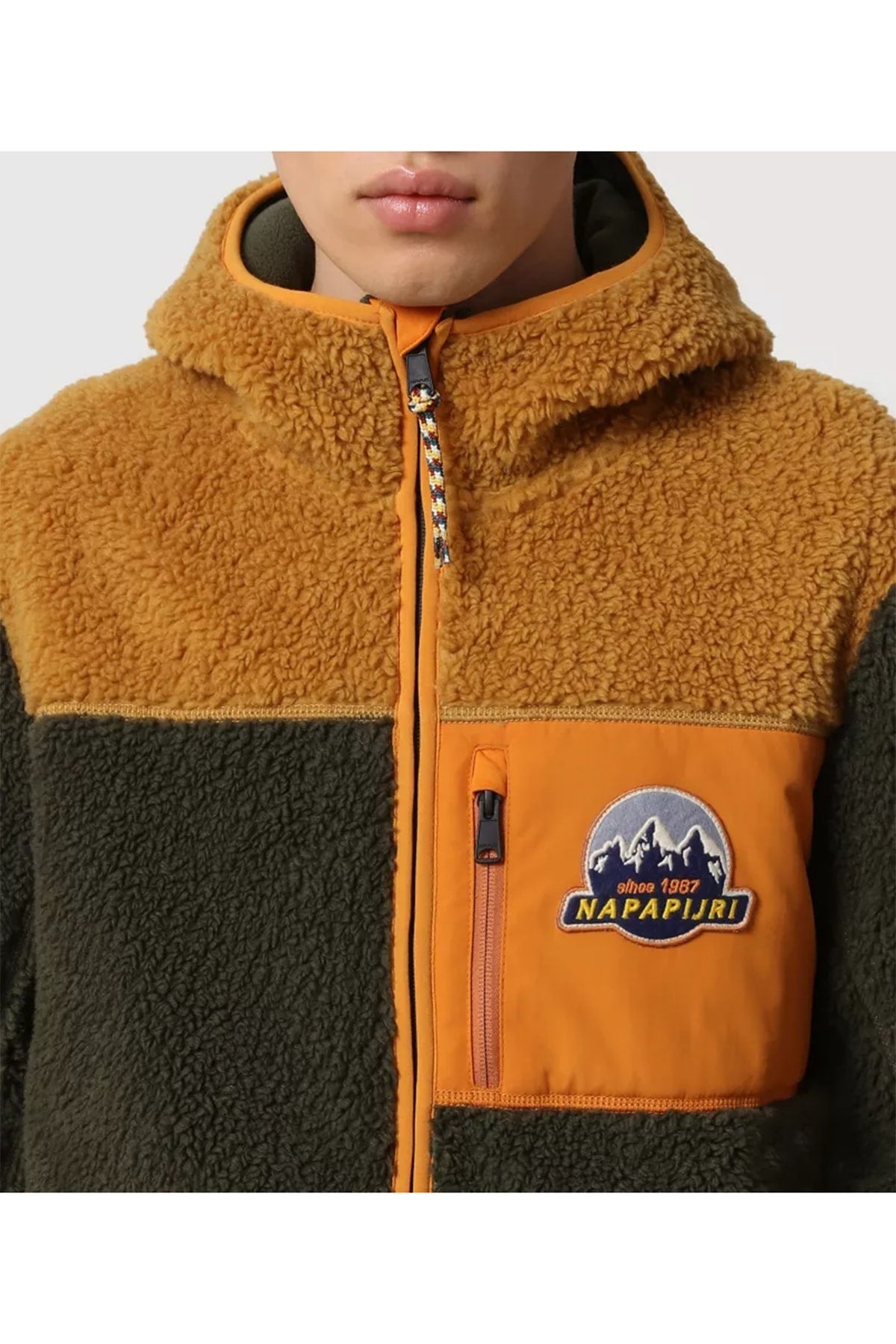 Napapijri Kapüşonlu Peluş Ceket-Libas Trendy Fashion Store
