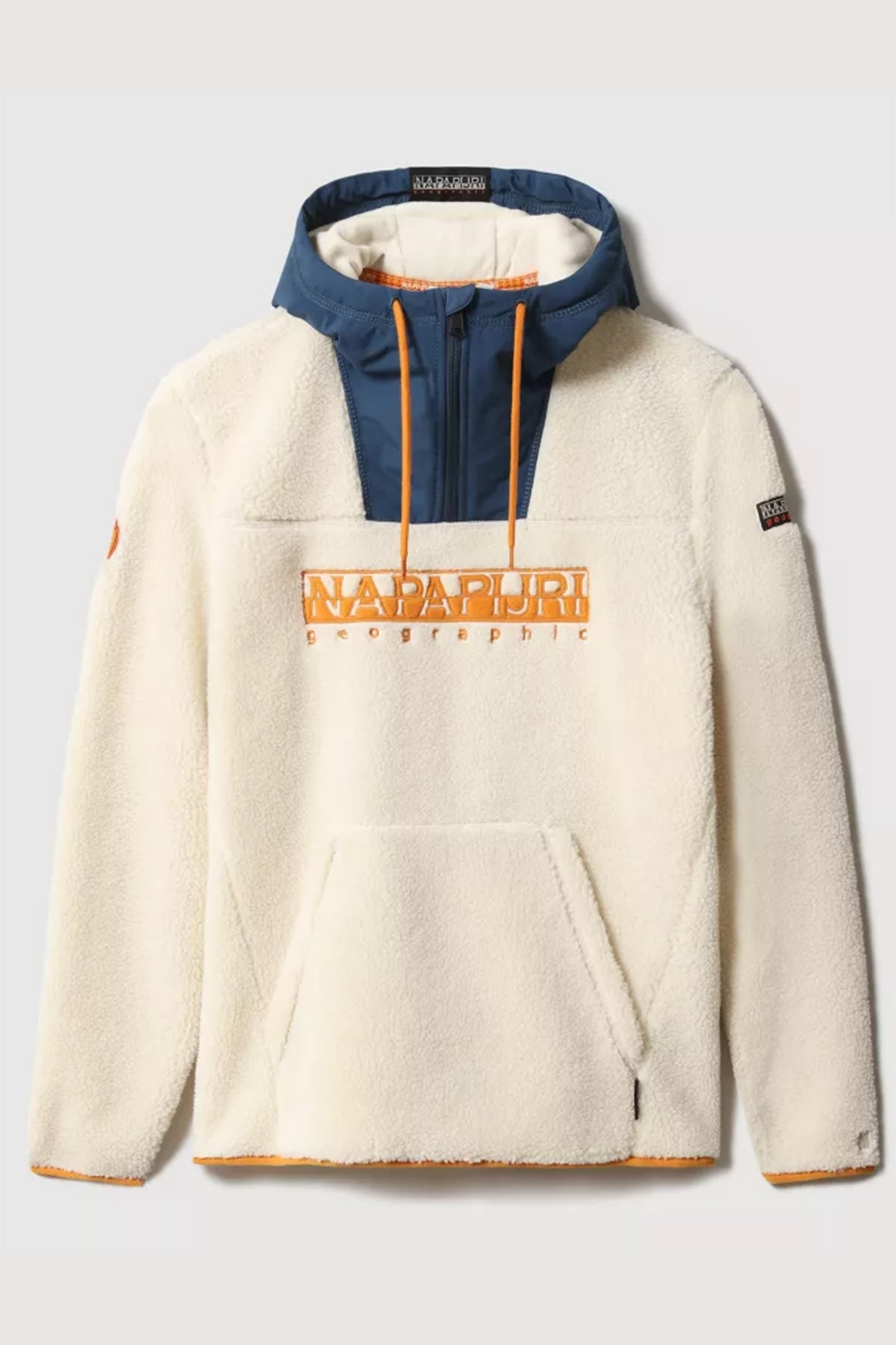 Napapijri Kanguru Cepli Kapüşonlu Polar Sweatshirt-Libas Trendy Fashion Store
