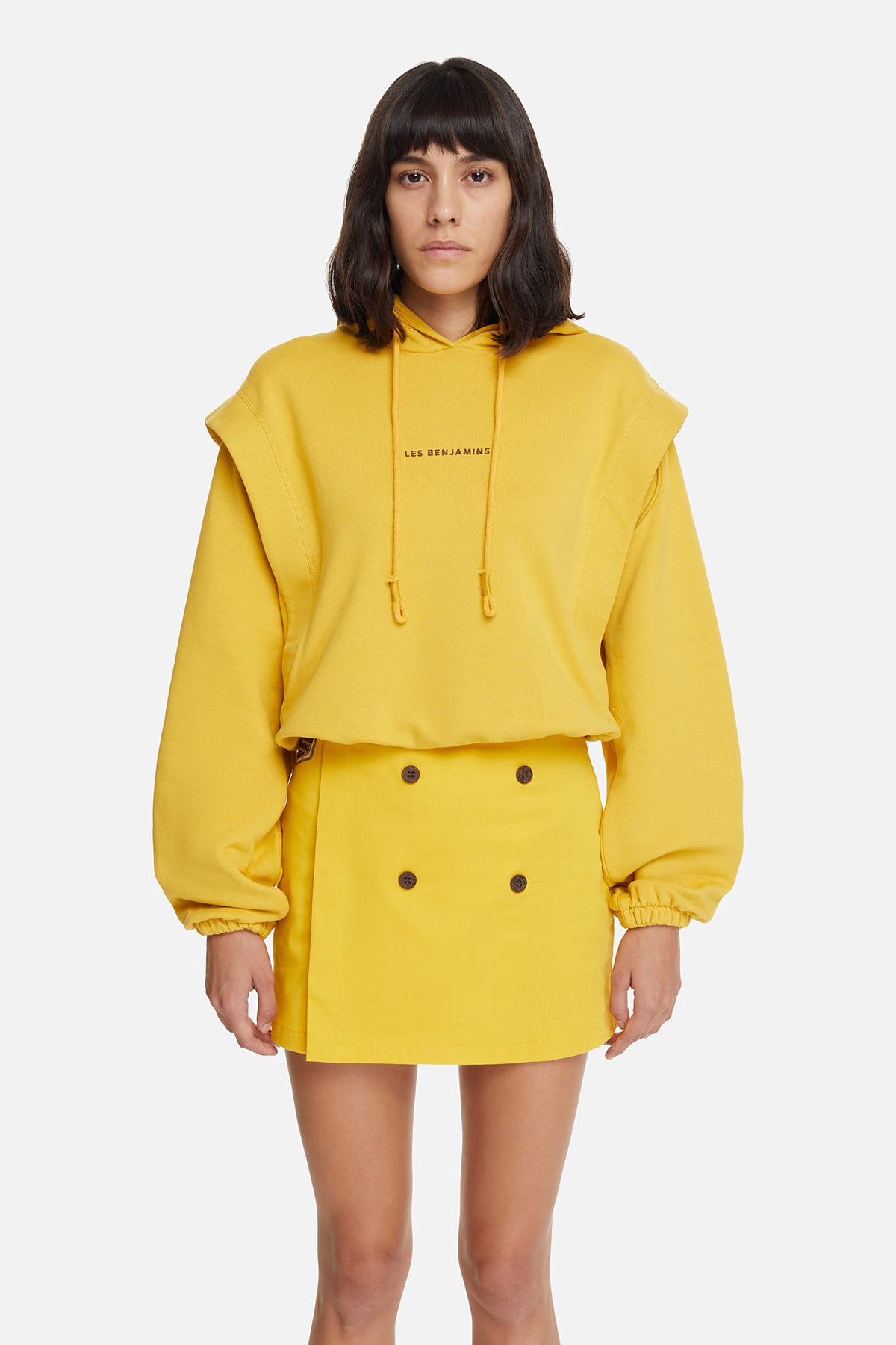 Les Benjamins Geniş Kesim Kapüşonlu Sweatshirt-Libas Trendy Fashion Store