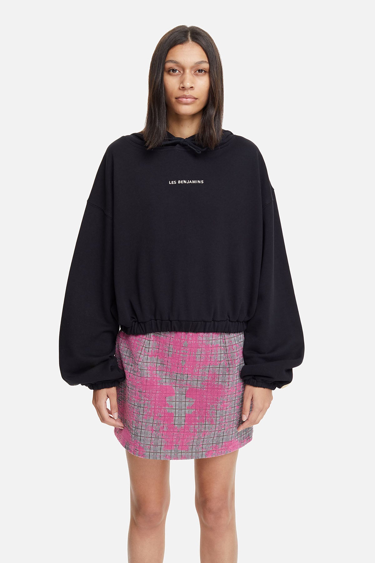 Les Benjamins Geniş Kesim Kapüşonlu Sweatshirt-Libas Trendy Fashion Store