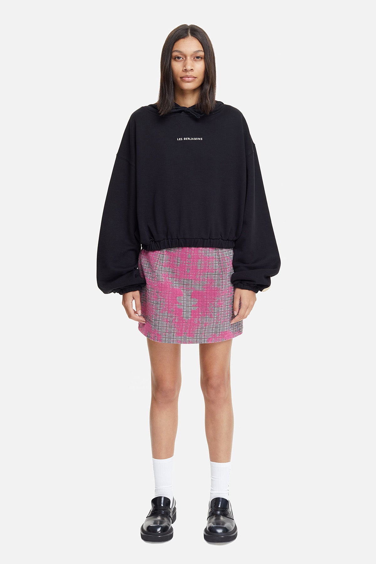 Les Benjamins Geniş Kesim Kapüşonlu Sweatshirt-Libas Trendy Fashion Store