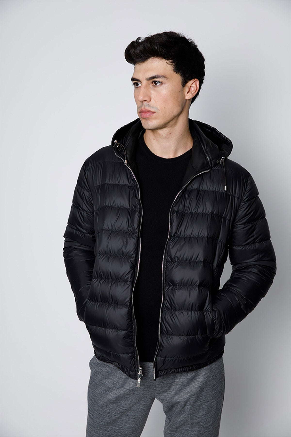 Fradi Darius Çift Taraflı Dolgulu Deri Ceket-Libas Trendy Fashion Store