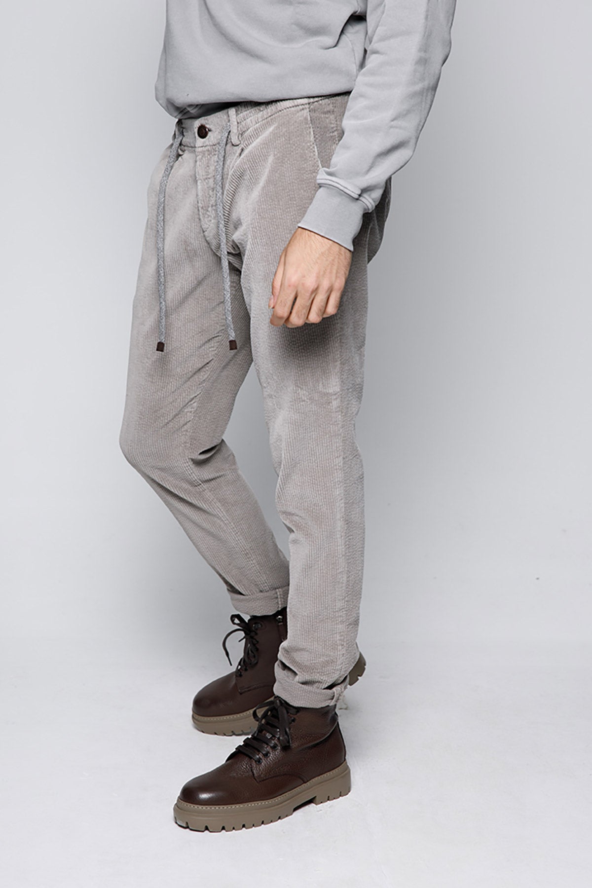 Fradi Smooth Fit Fitilli Kadife Tek Pile Pantolon-Libas Trendy Fashion Store