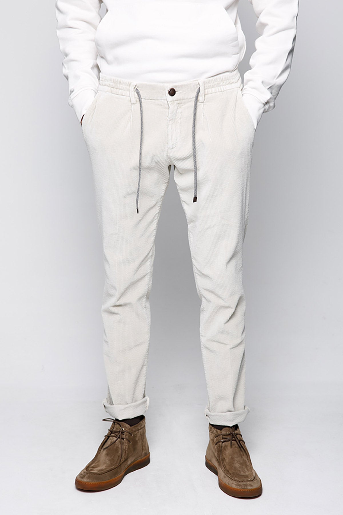 Fradi Smooth Fit Fitilli Kadife Tek Pile Pantolon-Libas Trendy Fashion Store