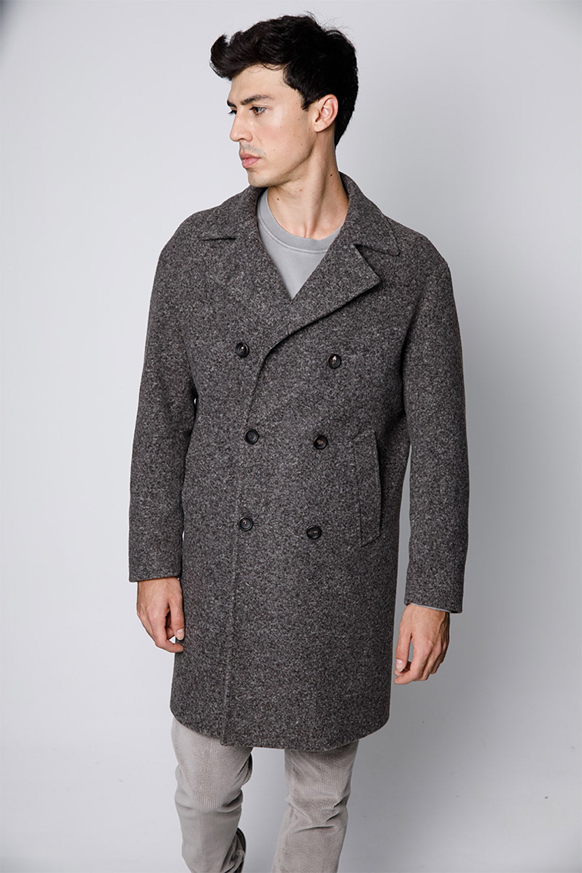 Fradi Shaw Relaxed Performance Kruvaze Palto-Libas Trendy Fashion Store