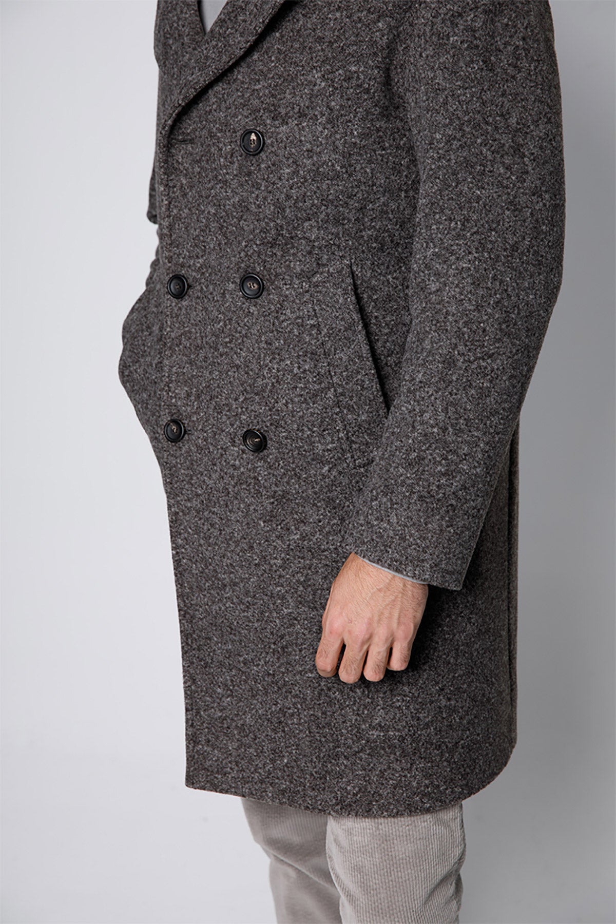 Fradi Shaw Relaxed Performance Kruvaze Palto-Libas Trendy Fashion Store