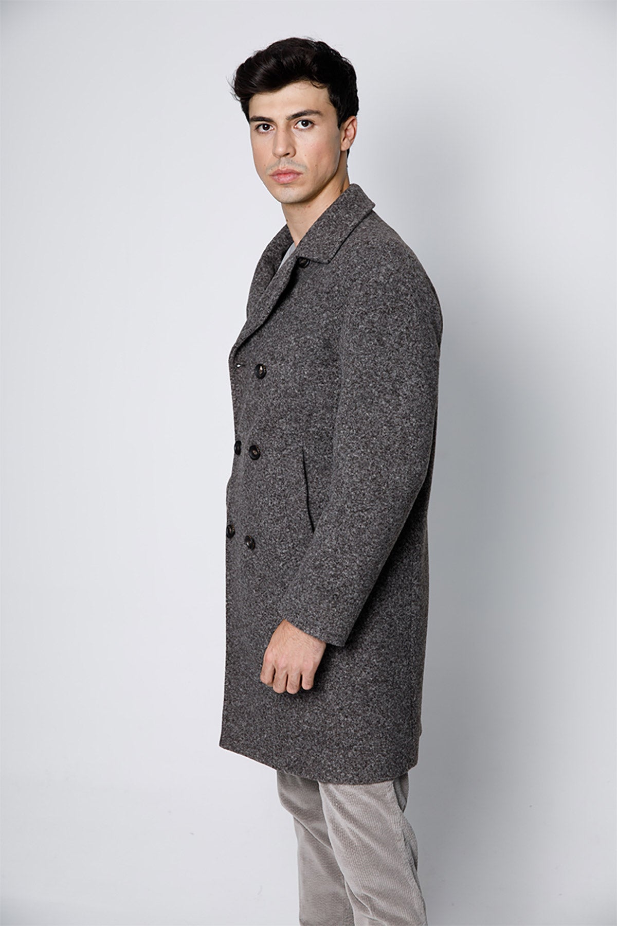 Fradi Shaw Relaxed Performance Kruvaze Palto-Libas Trendy Fashion Store