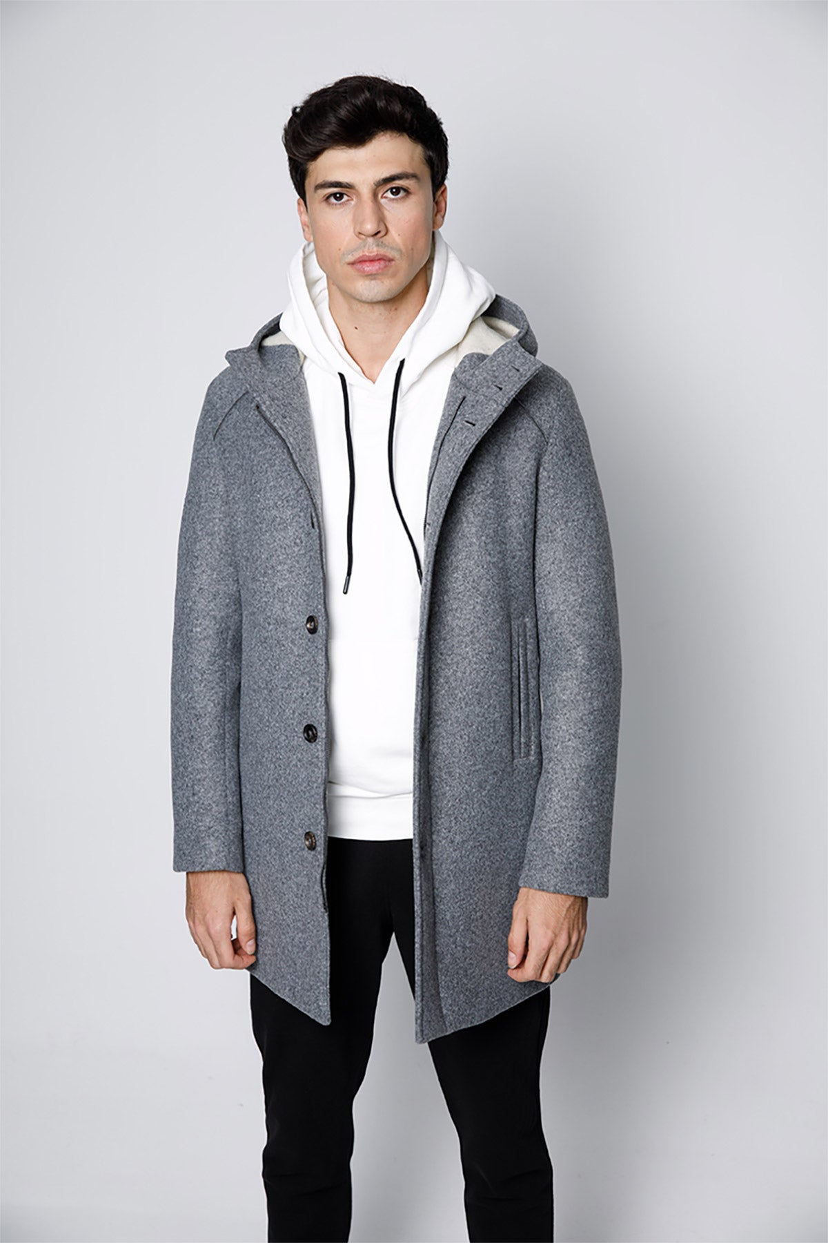 Fradi Wolf Relaxed Performance Kapüşonlu Kaban-Libas Trendy Fashion Store