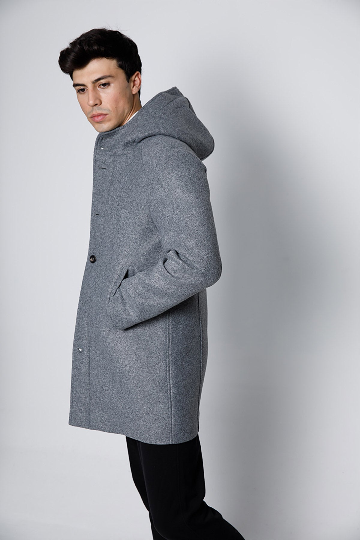 Fradi Wolf Relaxed Performance Kapüşonlu Kaban-Libas Trendy Fashion Store