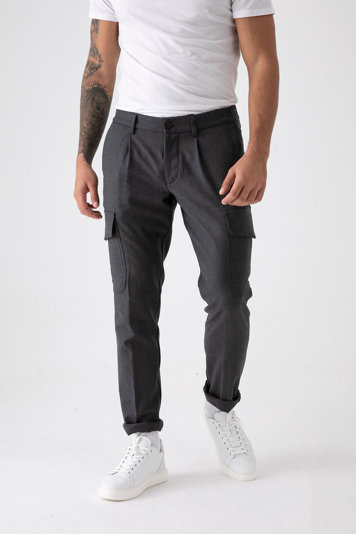 Fradi Yün Kargo Pantolon-Libas Trendy Fashion Store