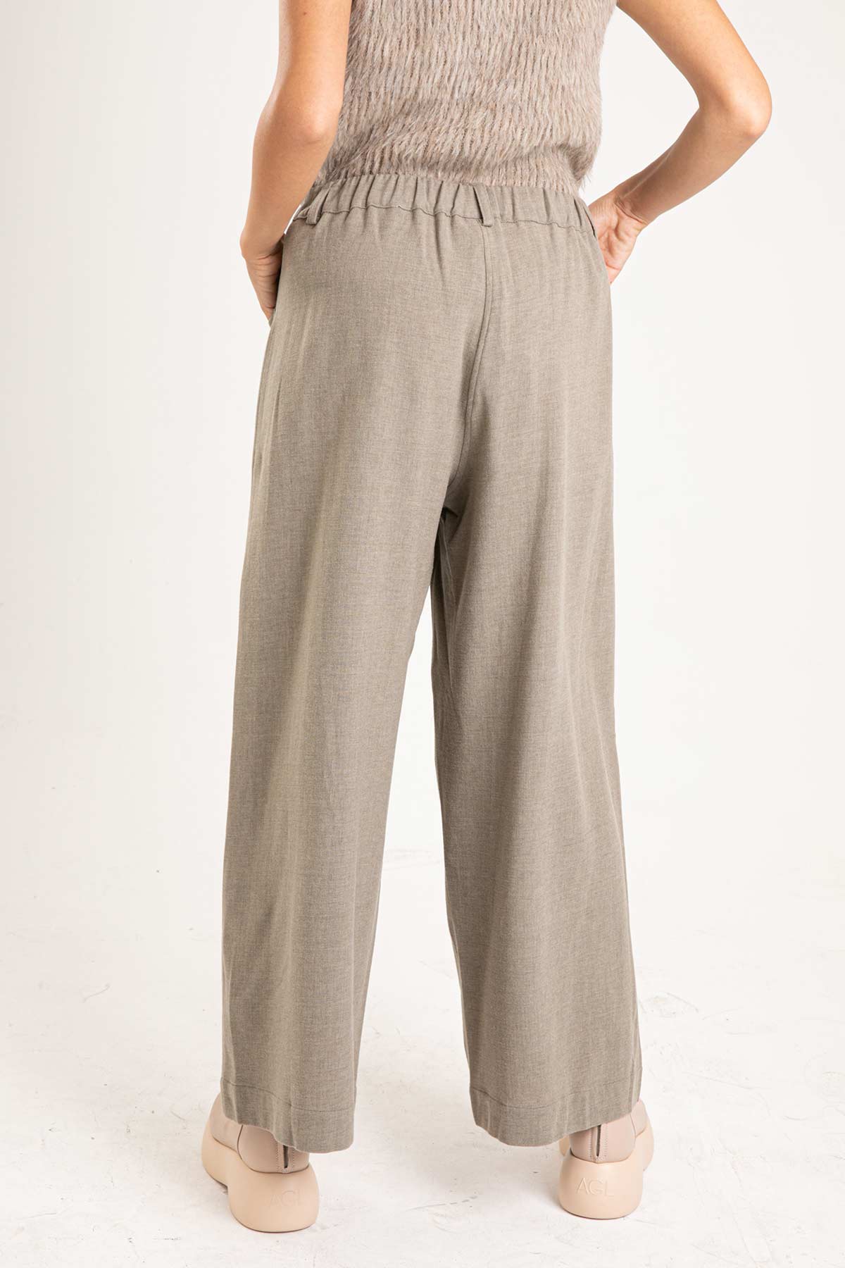 Crea Concept Spor Cepli Yüksek Bel Yün Pantolon-Libas Trendy Fashion Store