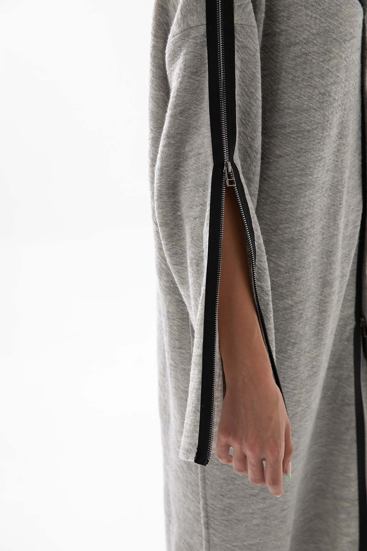 Crea Concept Uzun Yün Ceket-Libas Trendy Fashion Store