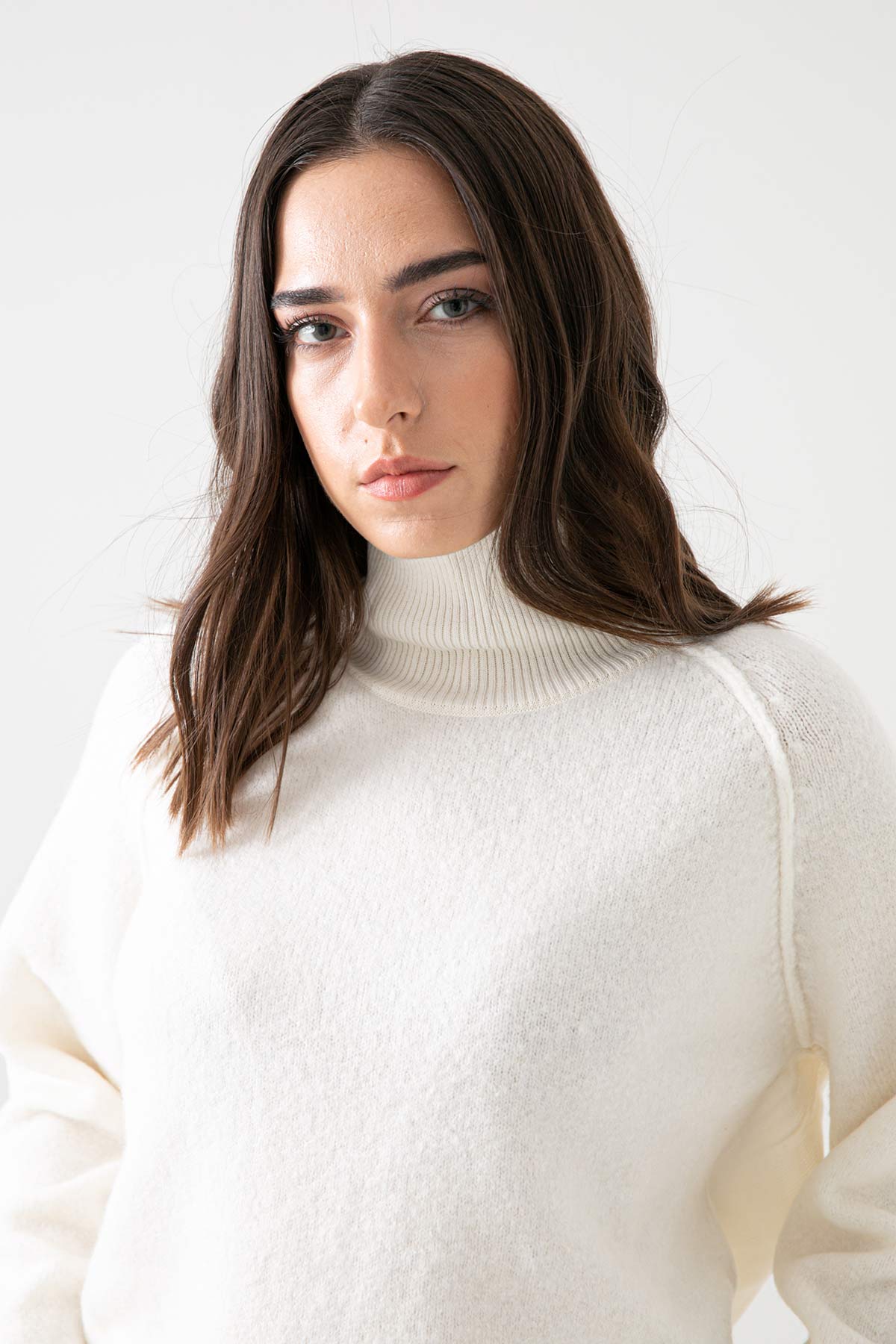 Crea Concept Balıkçı Yaka Düğme Detaylı Triko-Libas Trendy Fashion Store