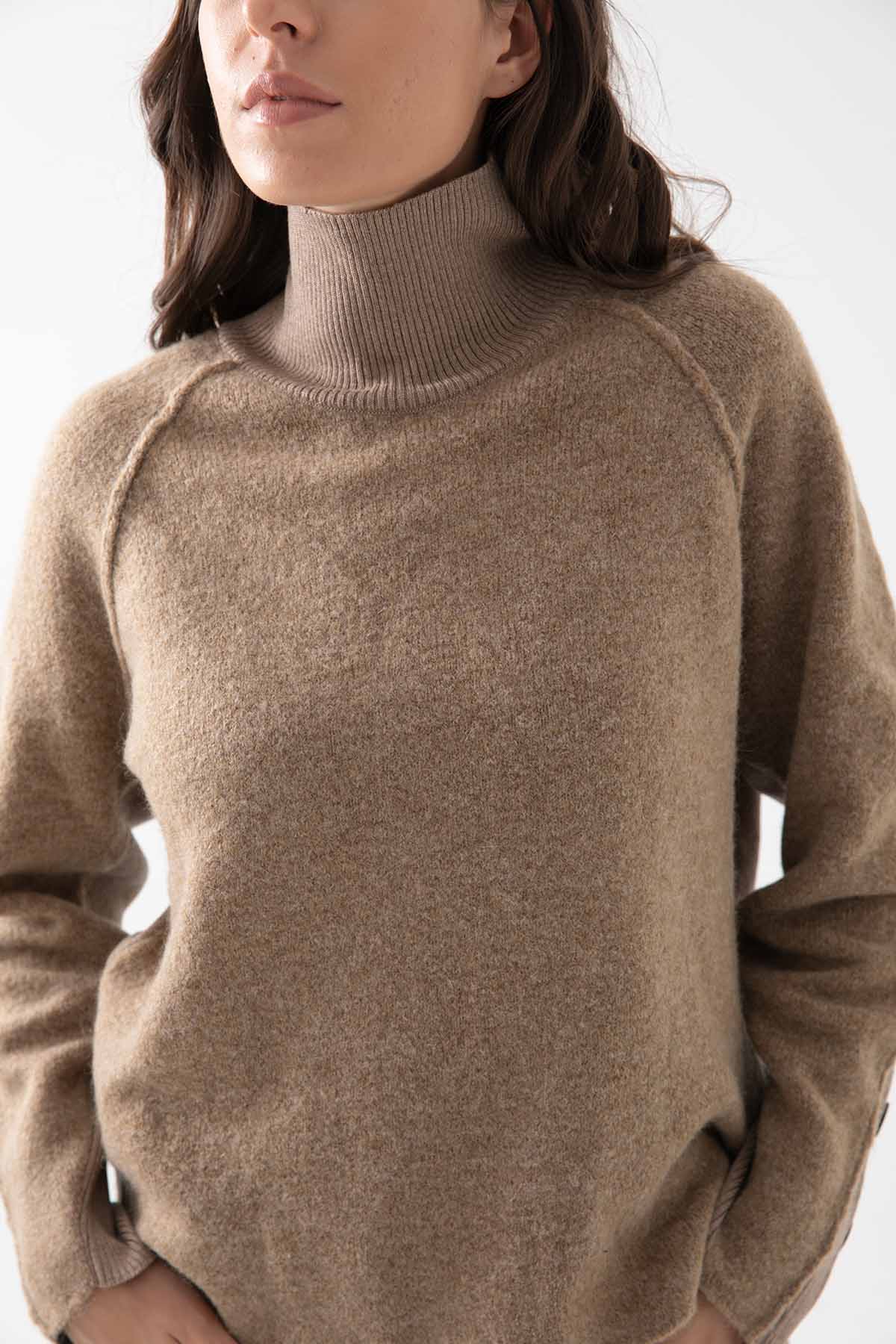 Crea Concept Balıkçı Yaka Yün Triko-Libas Trendy Fashion Store