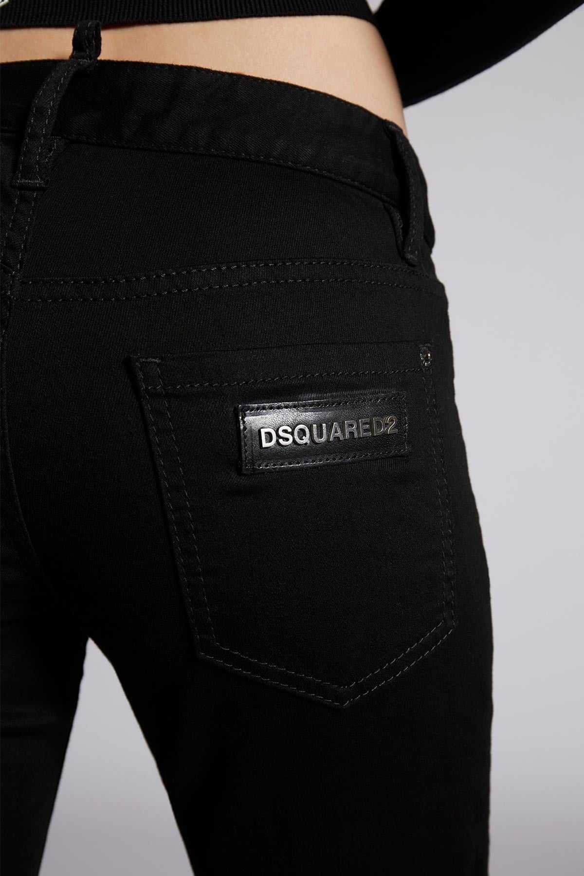 Dsquared Cool Girl Streç Crop Jeans-Libas Trendy Fashion Store