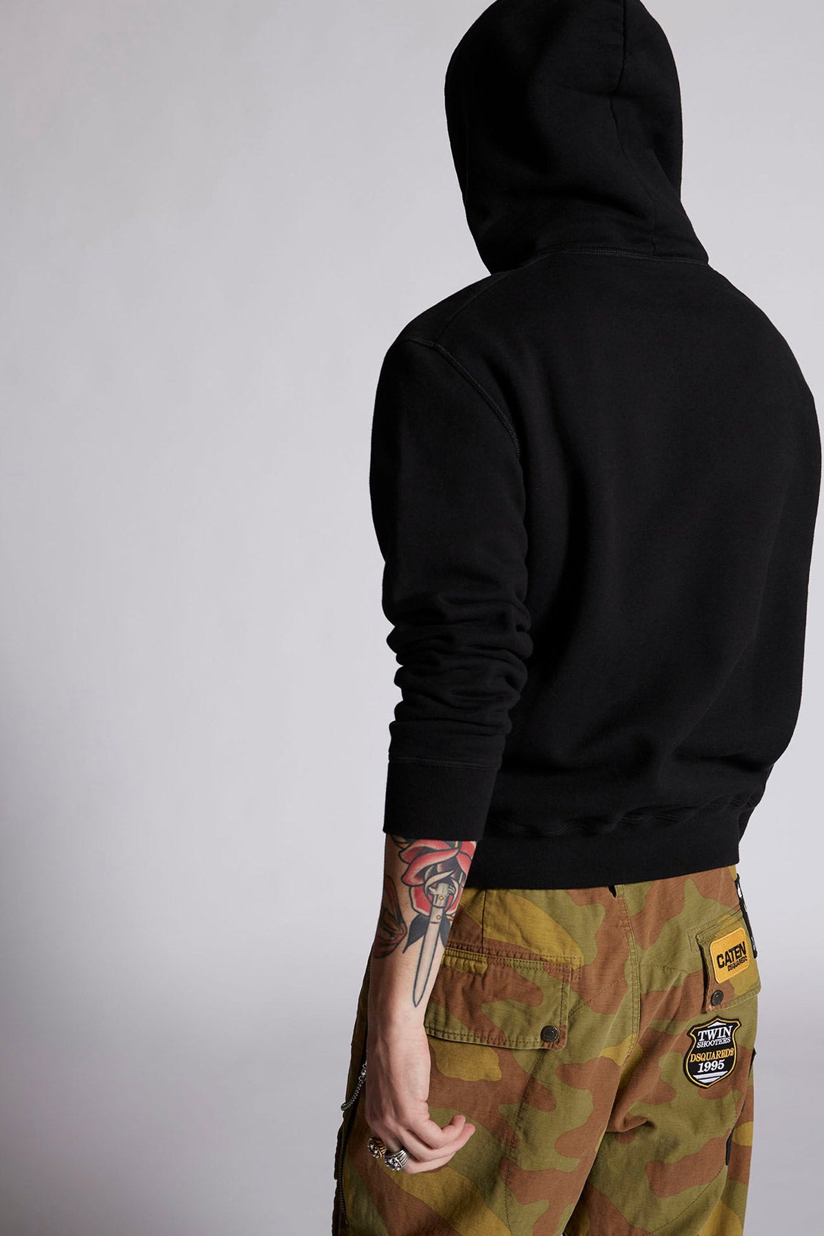 Dsquared Icon Logolu Kapüşonlu Sweatshirt-Libas Trendy Fashion Store