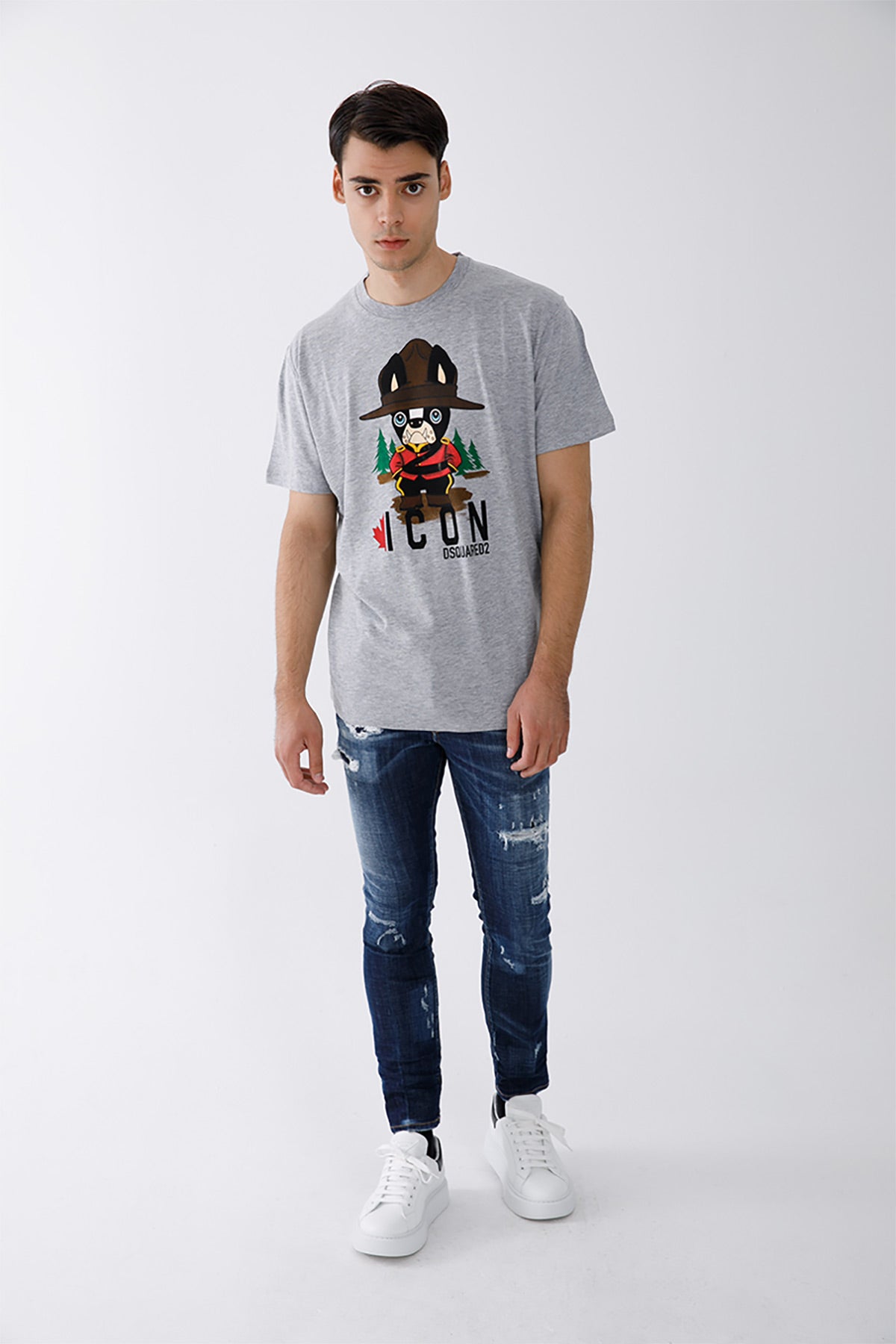 Dsquared Skater Yırtık Detaylı Streç Jeans-Libas Trendy Fashion Store