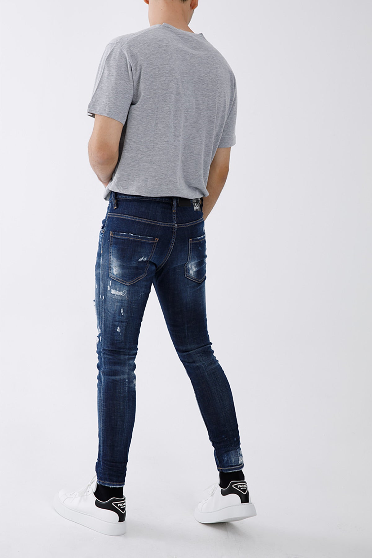 Dsquared Skater Yırtık Detaylı Streç Jeans-Libas Trendy Fashion Store