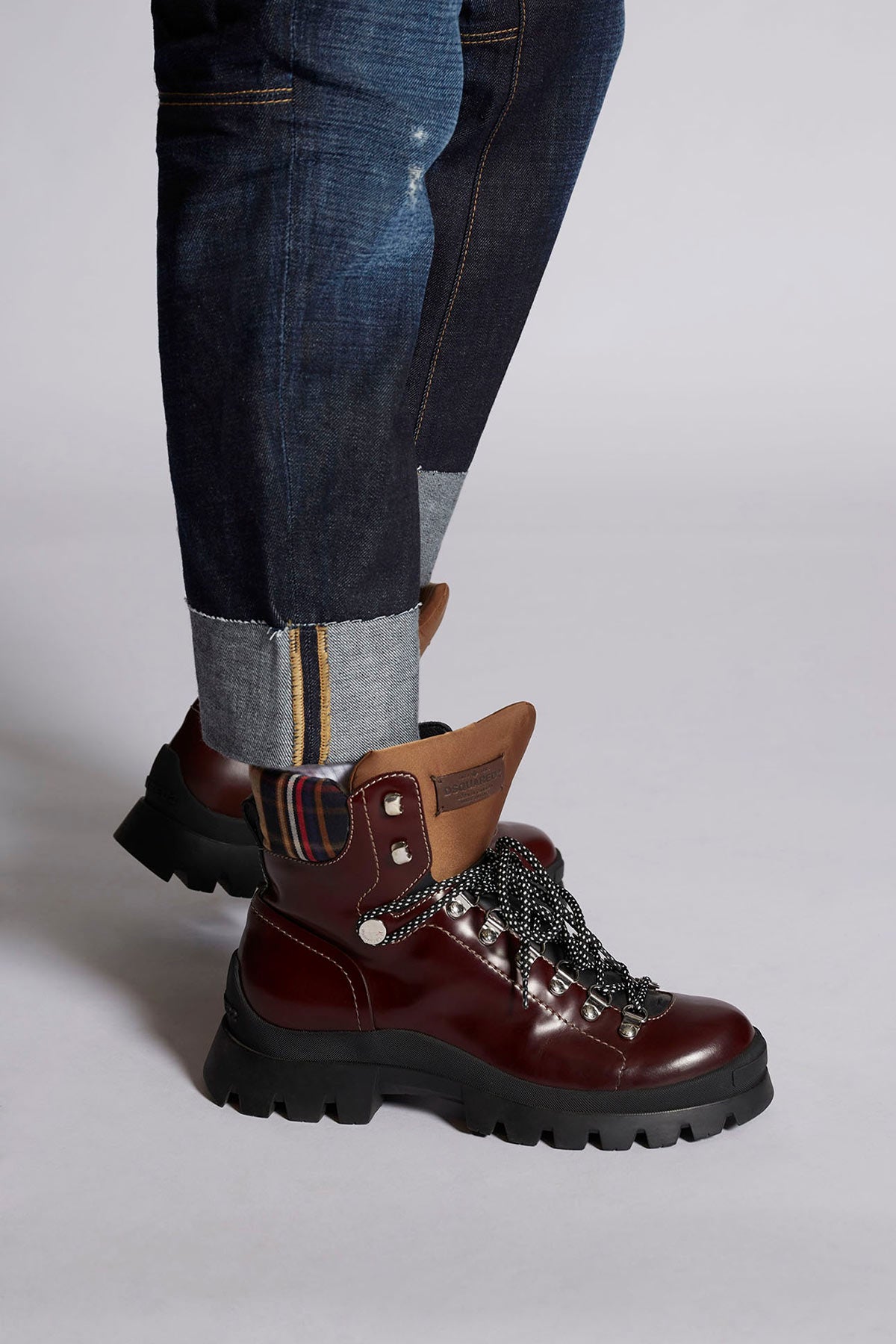 Dsquared Sailor Katlı Kısa Paça Rahat Kesim Jeans-Libas Trendy Fashion Store