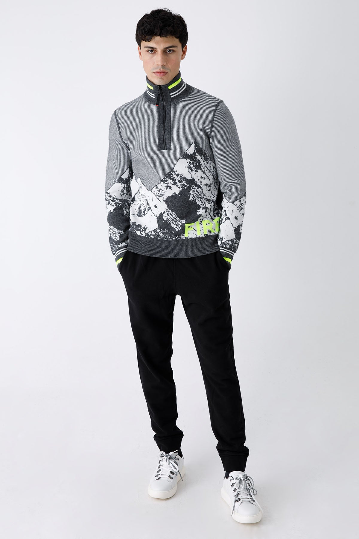 Bogner Cale Dik Fermuarlı Yaka Sweatshirt-Libas Trendy Fashion Store