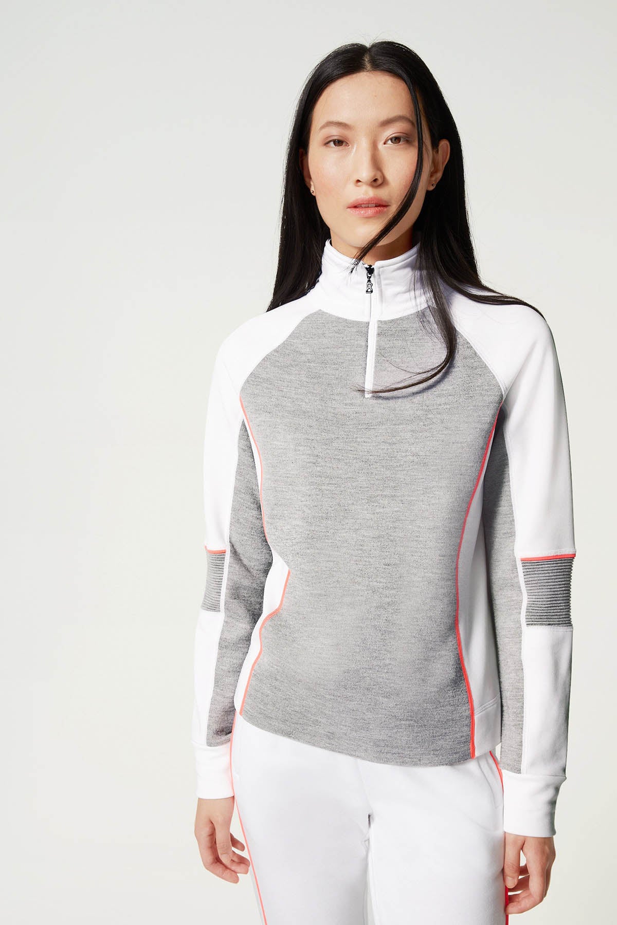 Bogner Babette Dik Yaka Yarım Fermuarlı Sweatshirt-Libas Trendy Fashion Store