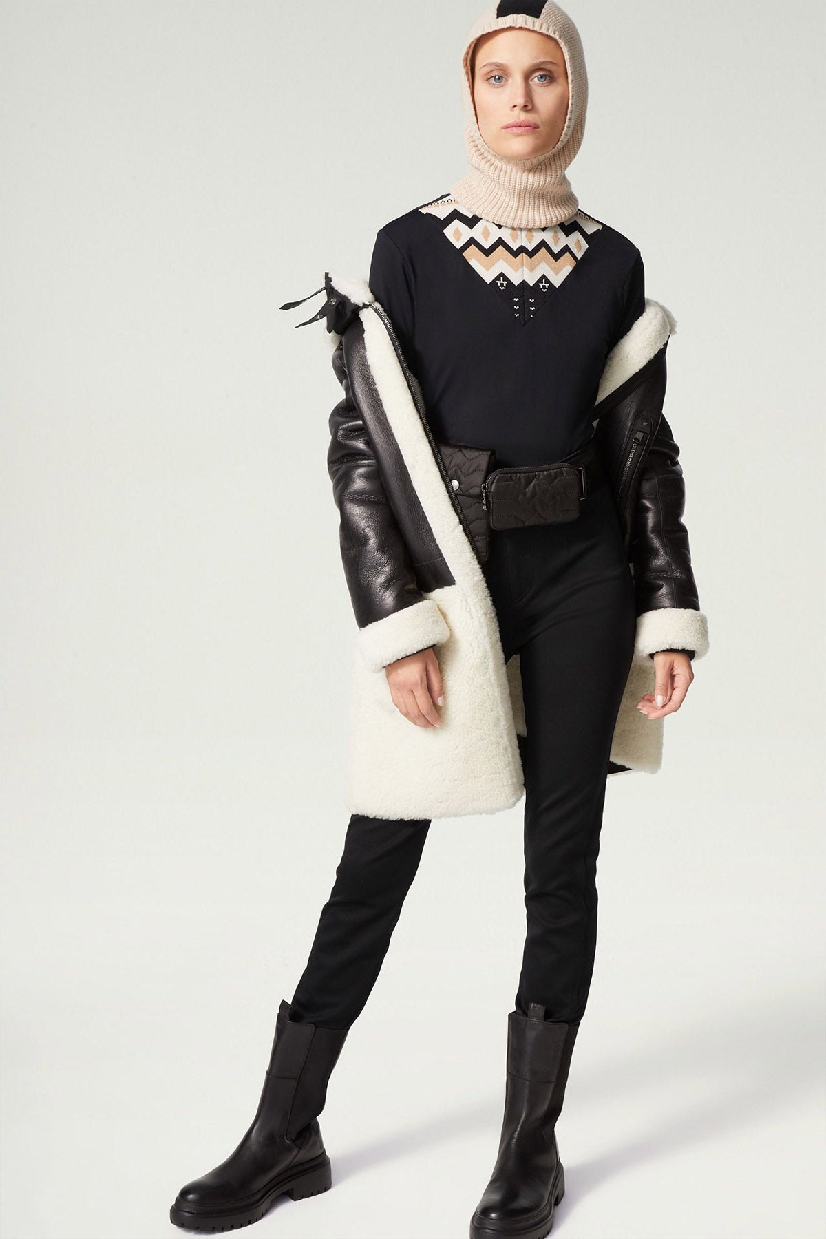 Bogner Allegra Dik Yaka Yarım Fermuarlı Slim Fit Termal İçlik-Libas Trendy Fashion Store