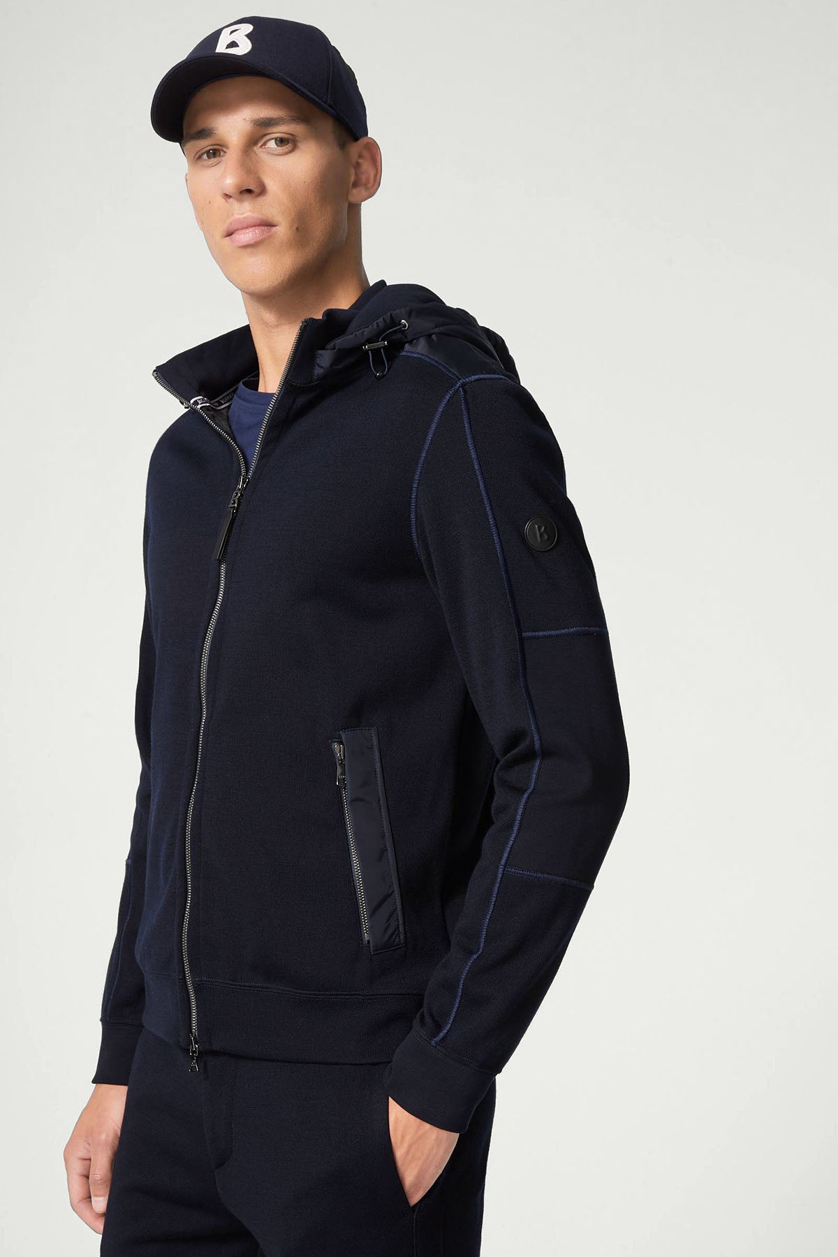 Bogner Calio 2 Kapüşonlu Yün Sweatshirt Ceket-Libas Trendy Fashion Store