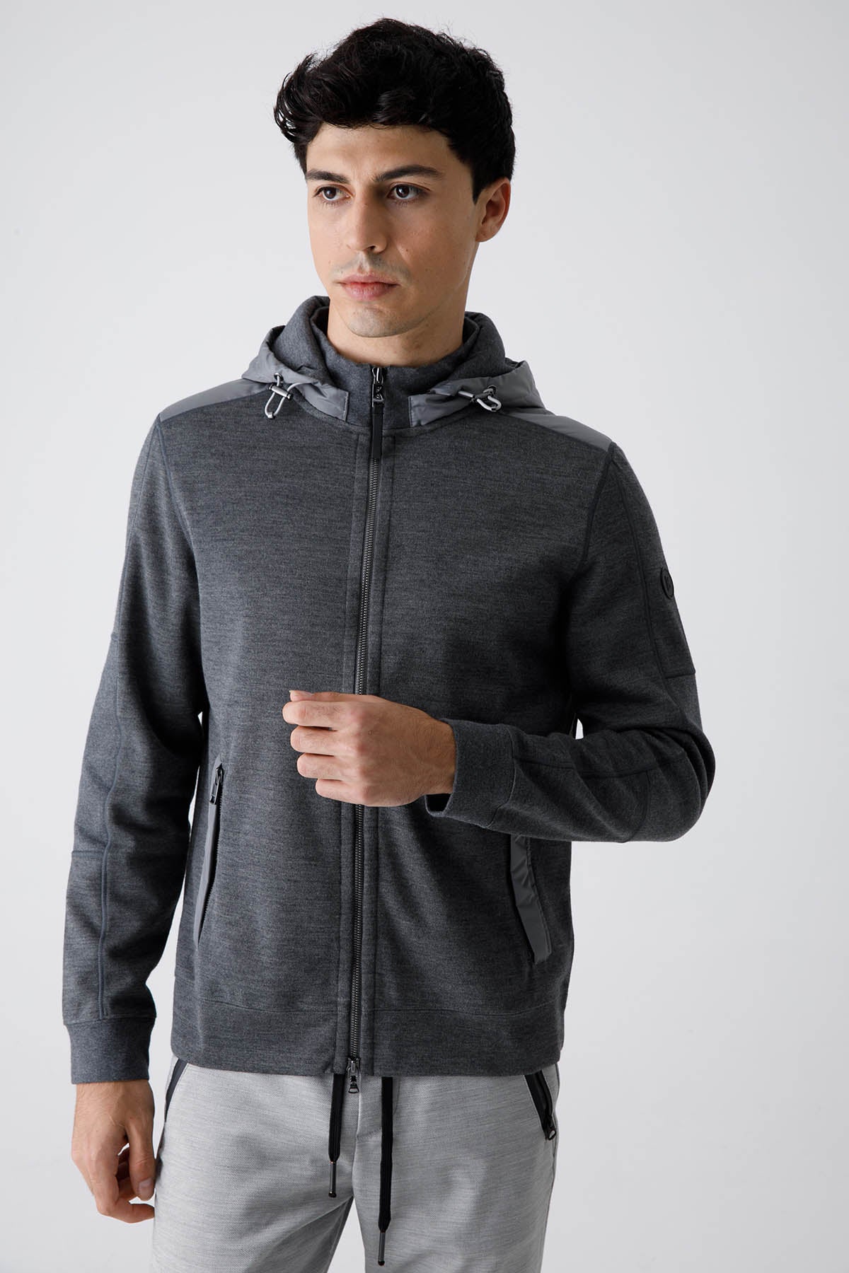 Bogner Calio 2 Kapüşonlu Fermuarlı Ceket-Libas Trendy Fashion Store