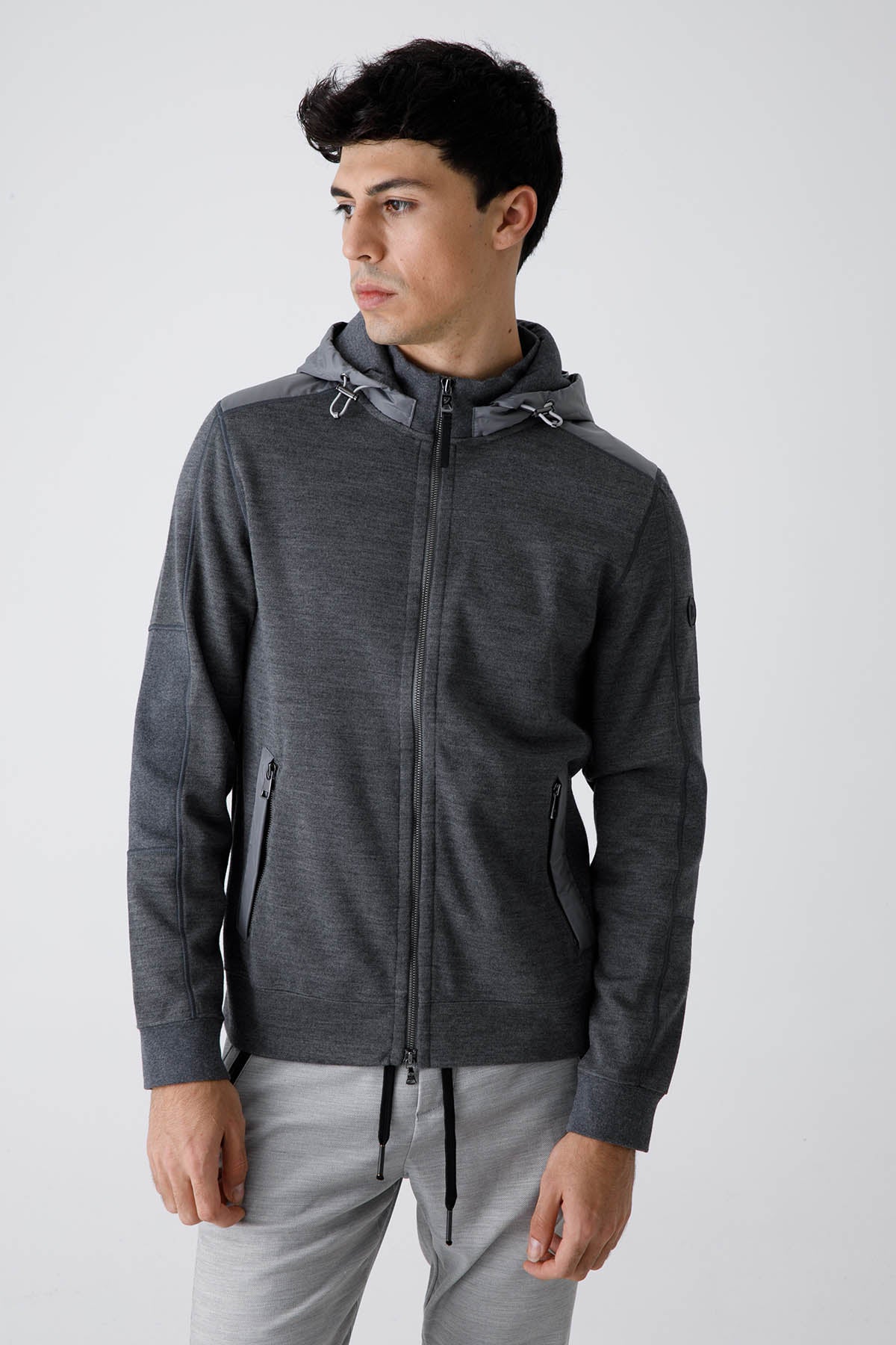 Bogner Calio 2 Kapüşonlu Fermuarlı Ceket-Libas Trendy Fashion Store