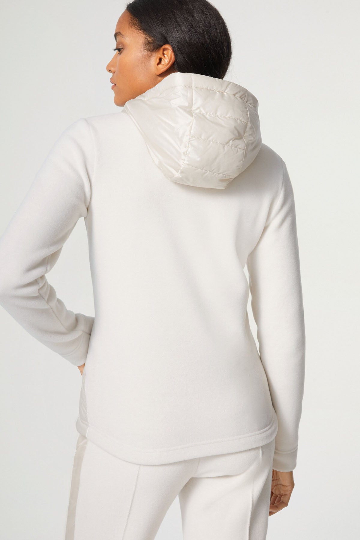 Bogner Gracy Kapüşonlu Polar Sweatshirt Ceket-Libas Trendy Fashion Store