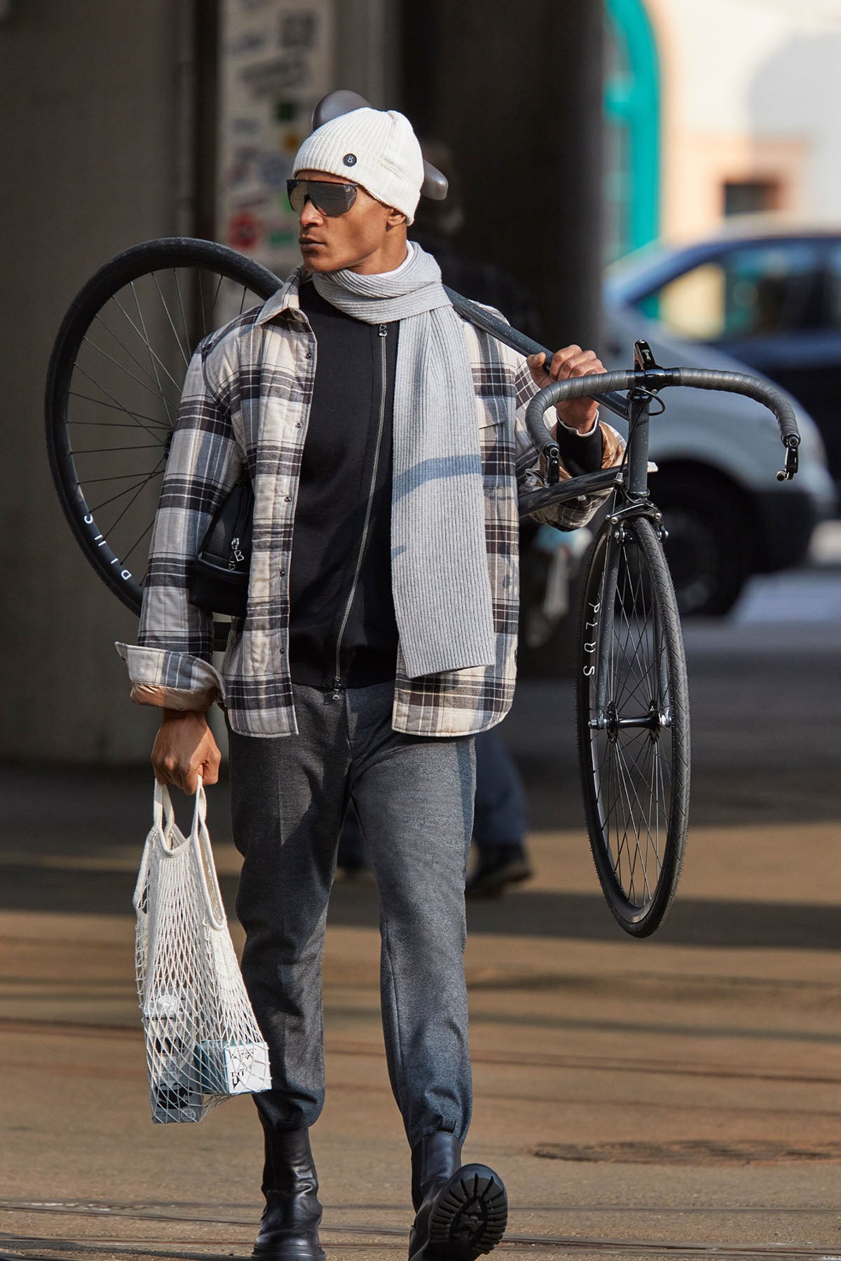 Bogner Ekoseli Gömlek Ceket-Libas Trendy Fashion Store