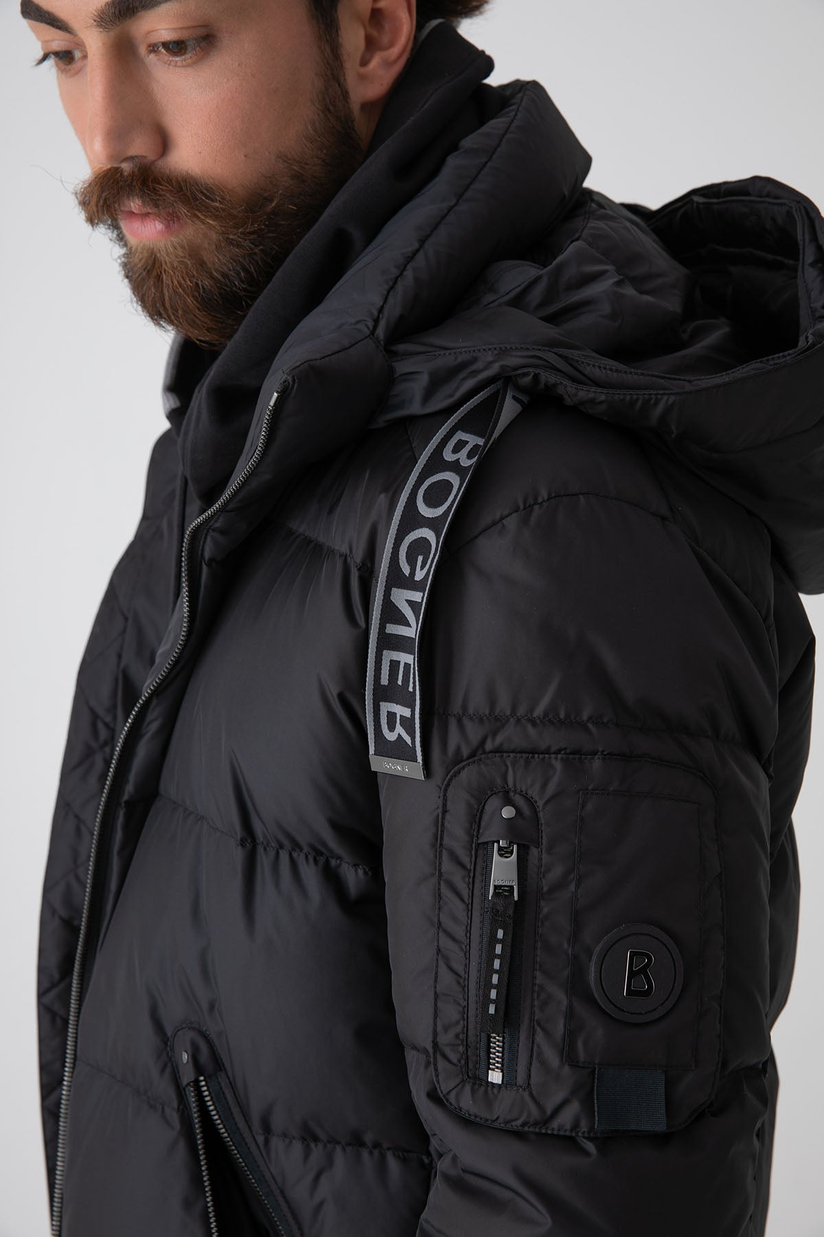 Bogner Jamy Kapüşonlu Puffer Mont-Libas Trendy Fashion Store