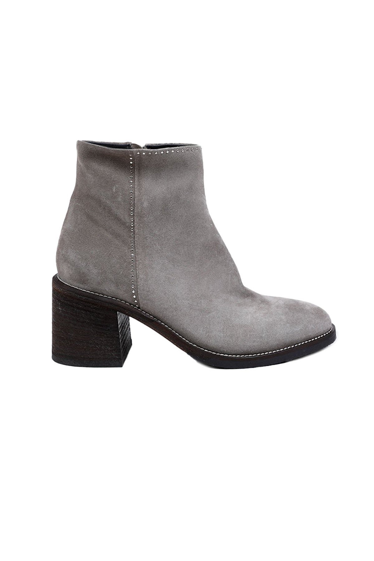 Fruit Kalın Topuklu Süet Bot-Libas Trendy Fashion Store