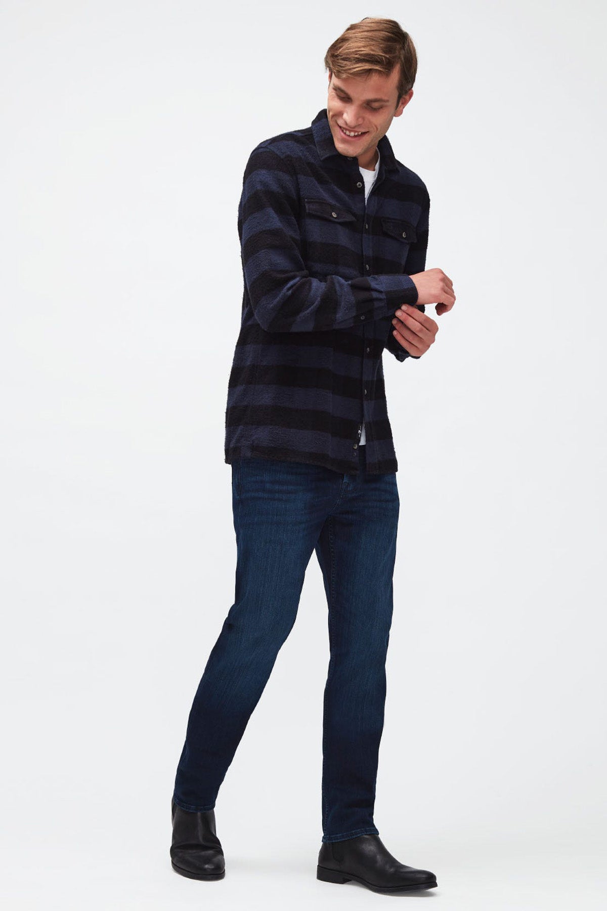 7 For All Mankind Kareli Overshirt Gömlek-Libas Trendy Fashion Store